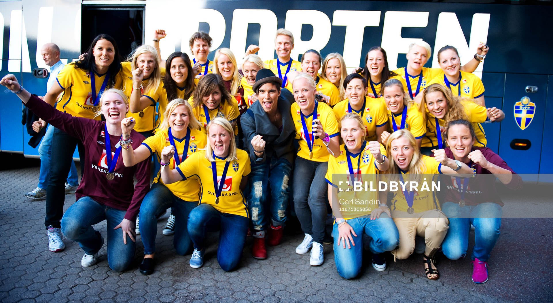 Sverige, dam, damlandslaget, Erik Saade