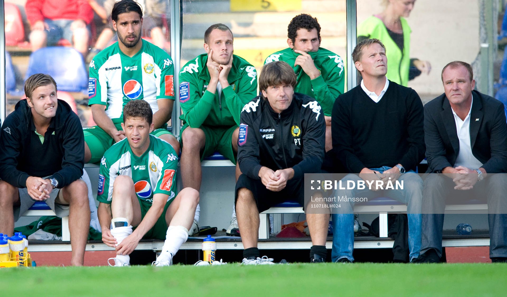 Meriterad Hammarby-bänk, Andreas Dahl, Sinan Ayranci och