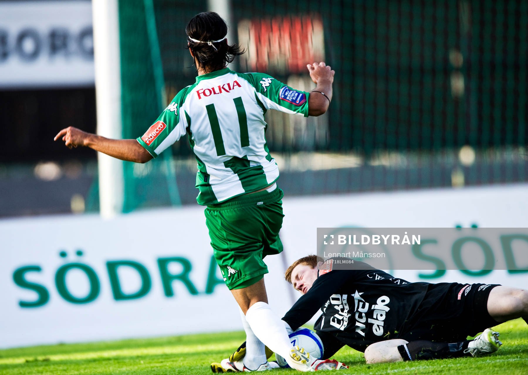 Ali Sinan Ayranci, Hammarby och Joakim Wulff, målvakt,