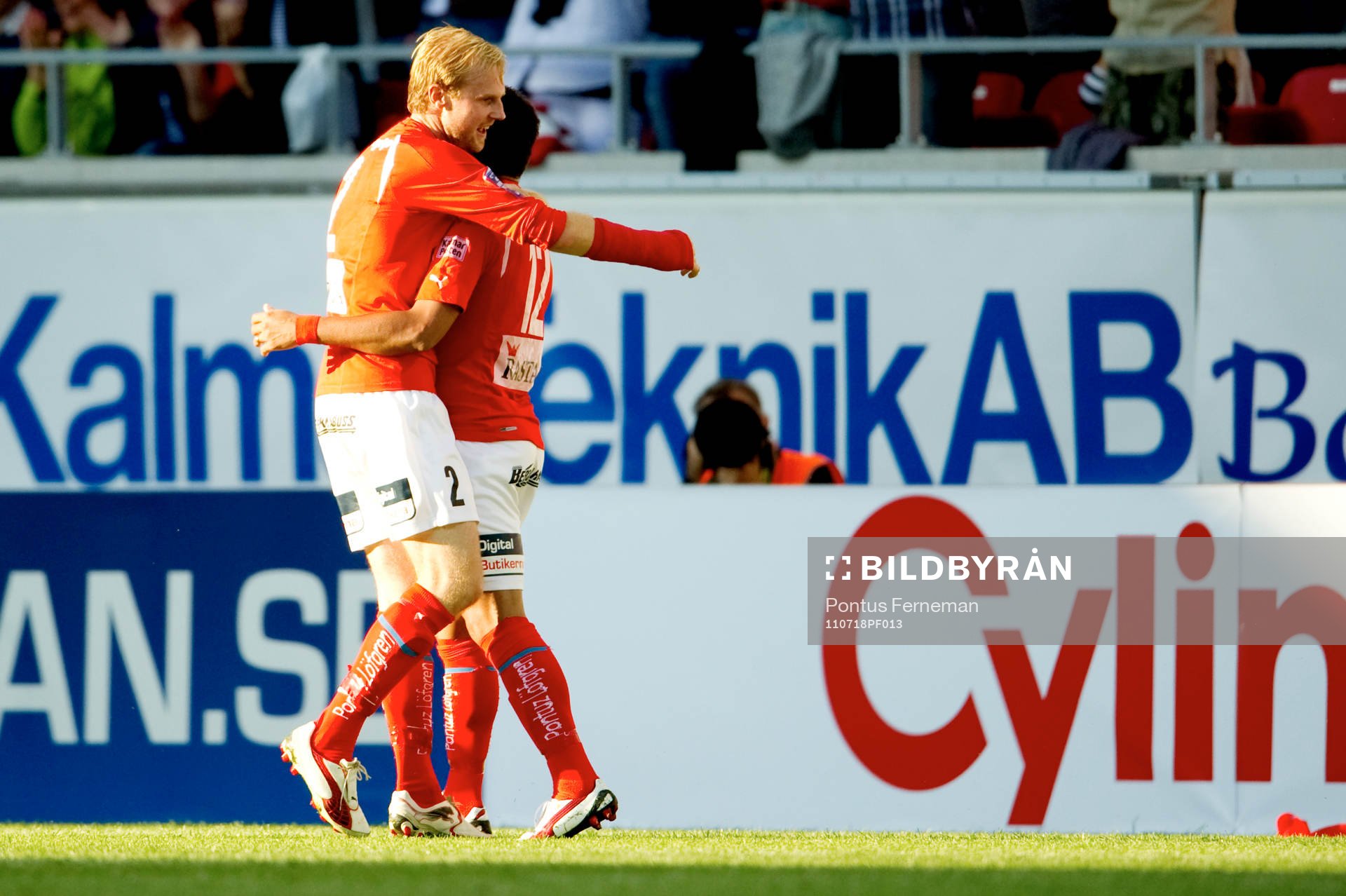 Markus Thorbjörnsson, Daniel Sobralense, Kalmar, jubel
