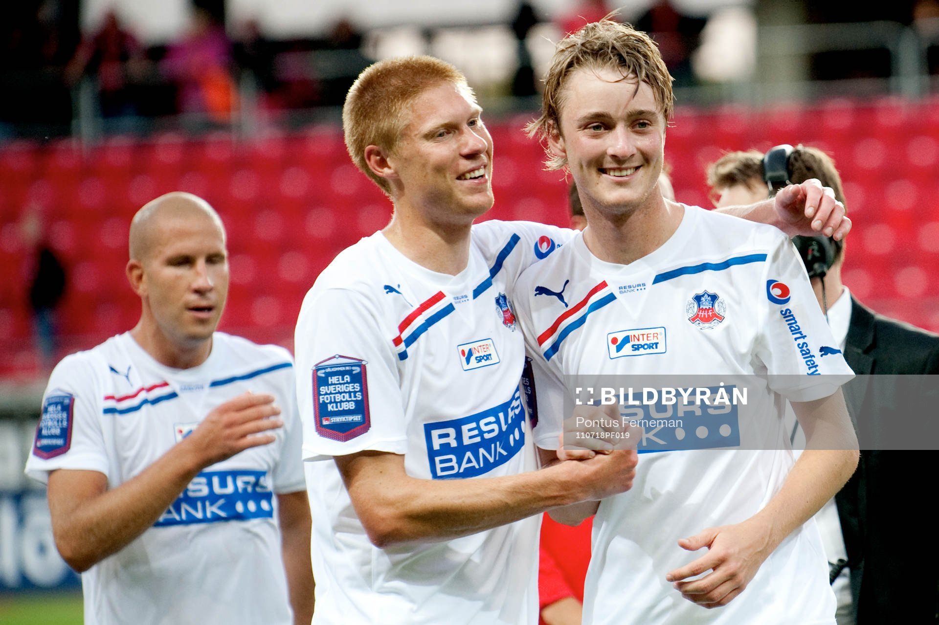 Markus Holgersson, Rasmus Jönsson, Helsingborg, jubel