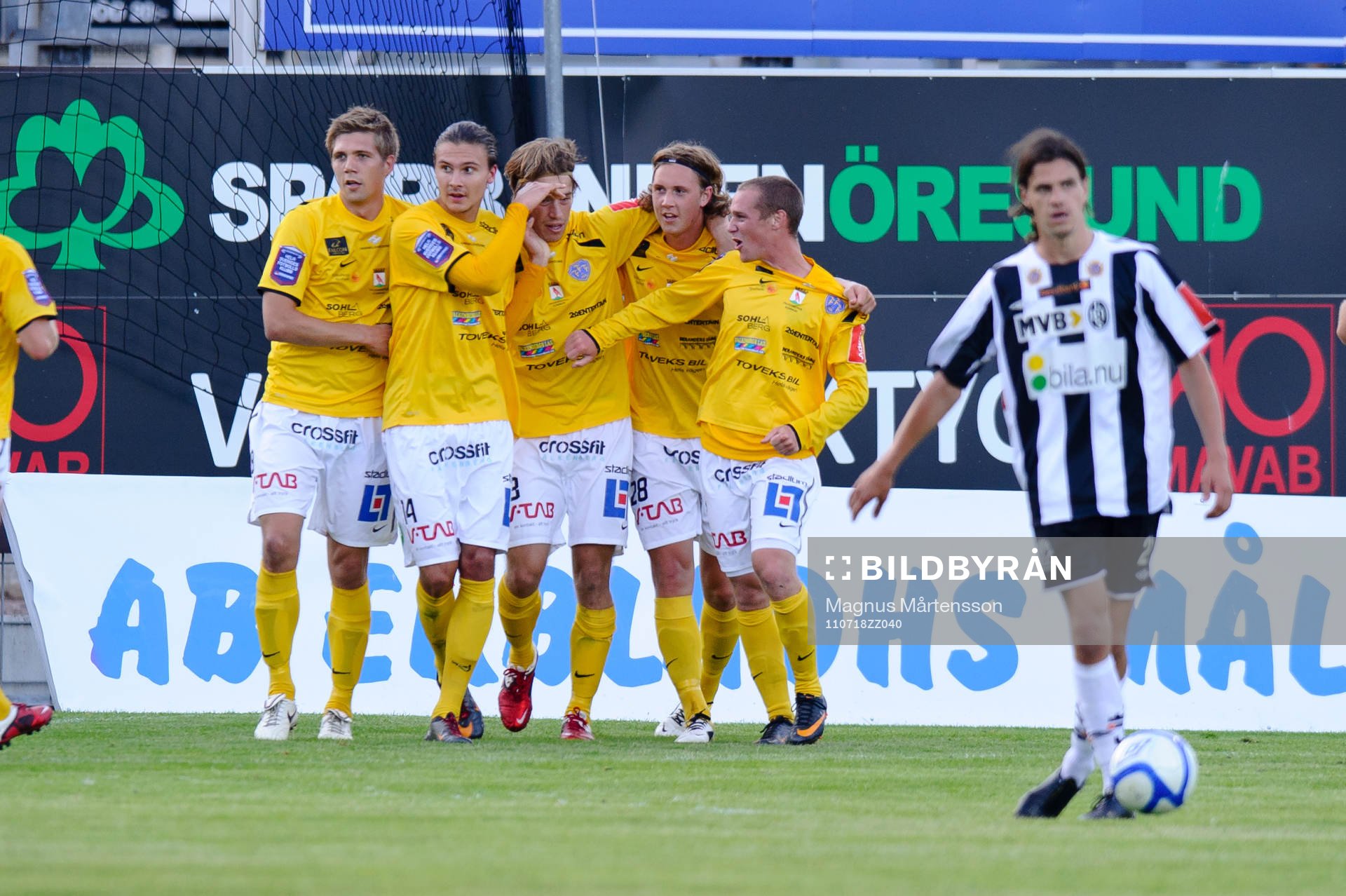  Kristoffer Engléns, Falkenberg, gjorde mål som resulterade i 0-1