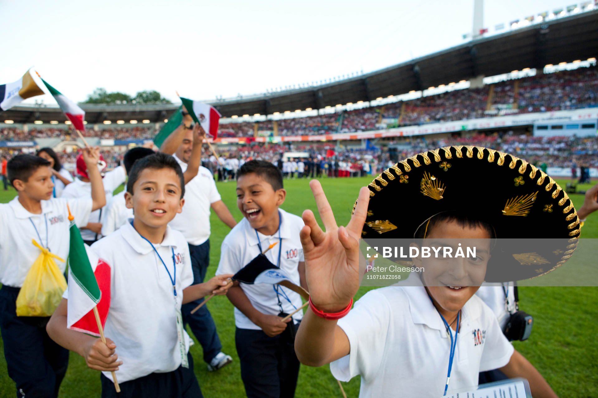 Mexico på väg in på Nya Ullevi