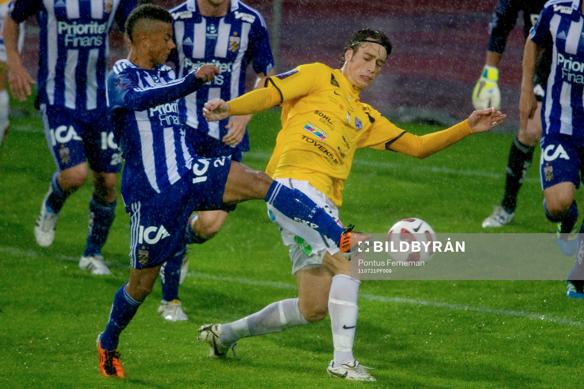 Tobias Sana, Göteborg, Kristoffer Englén, Falkenberg