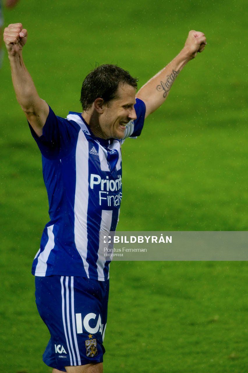 Tobias Hysen, Göteborg, jubel