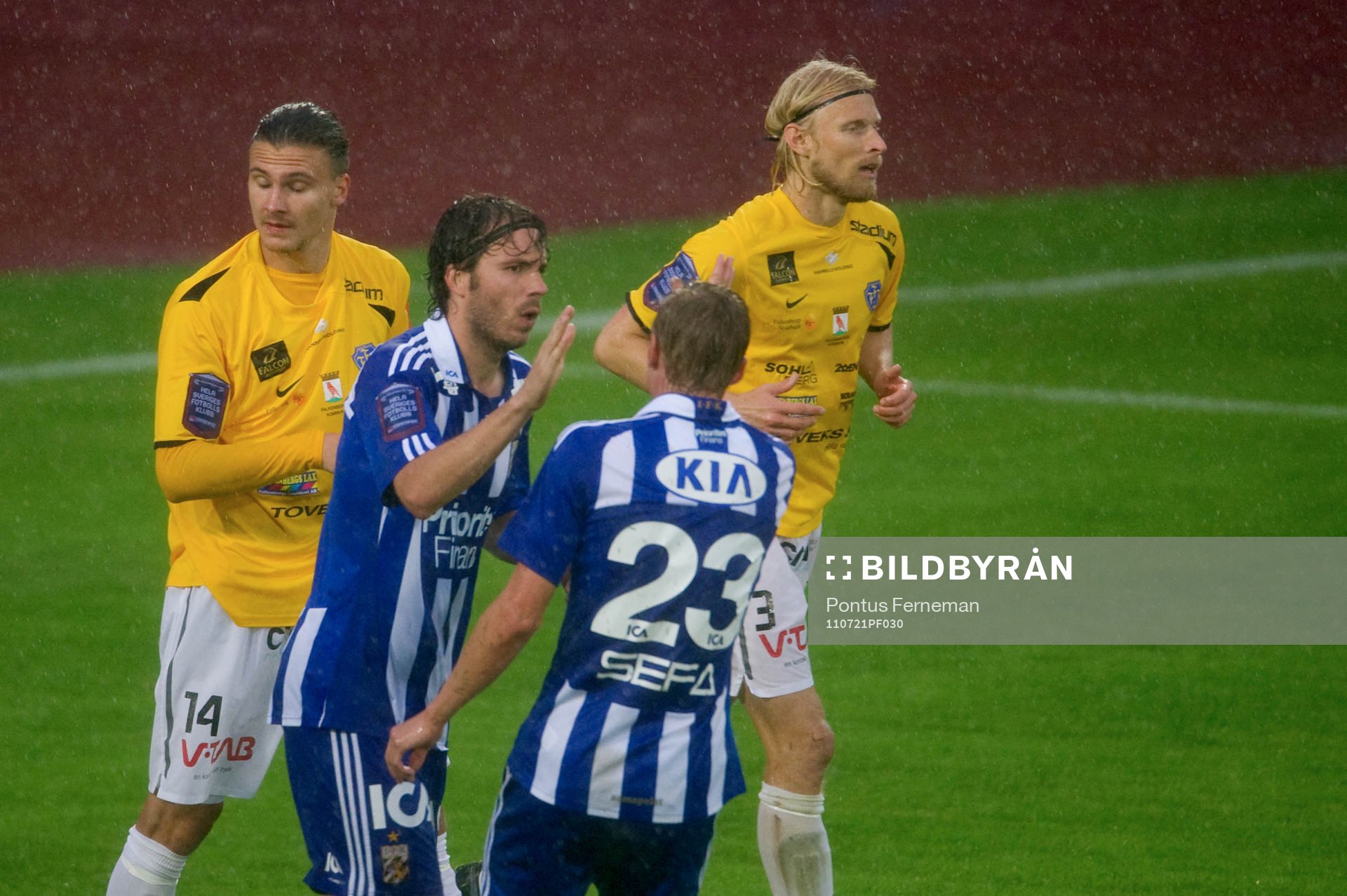 Karl Svensson, Sebastian Eriksson, Göteborg, jubel