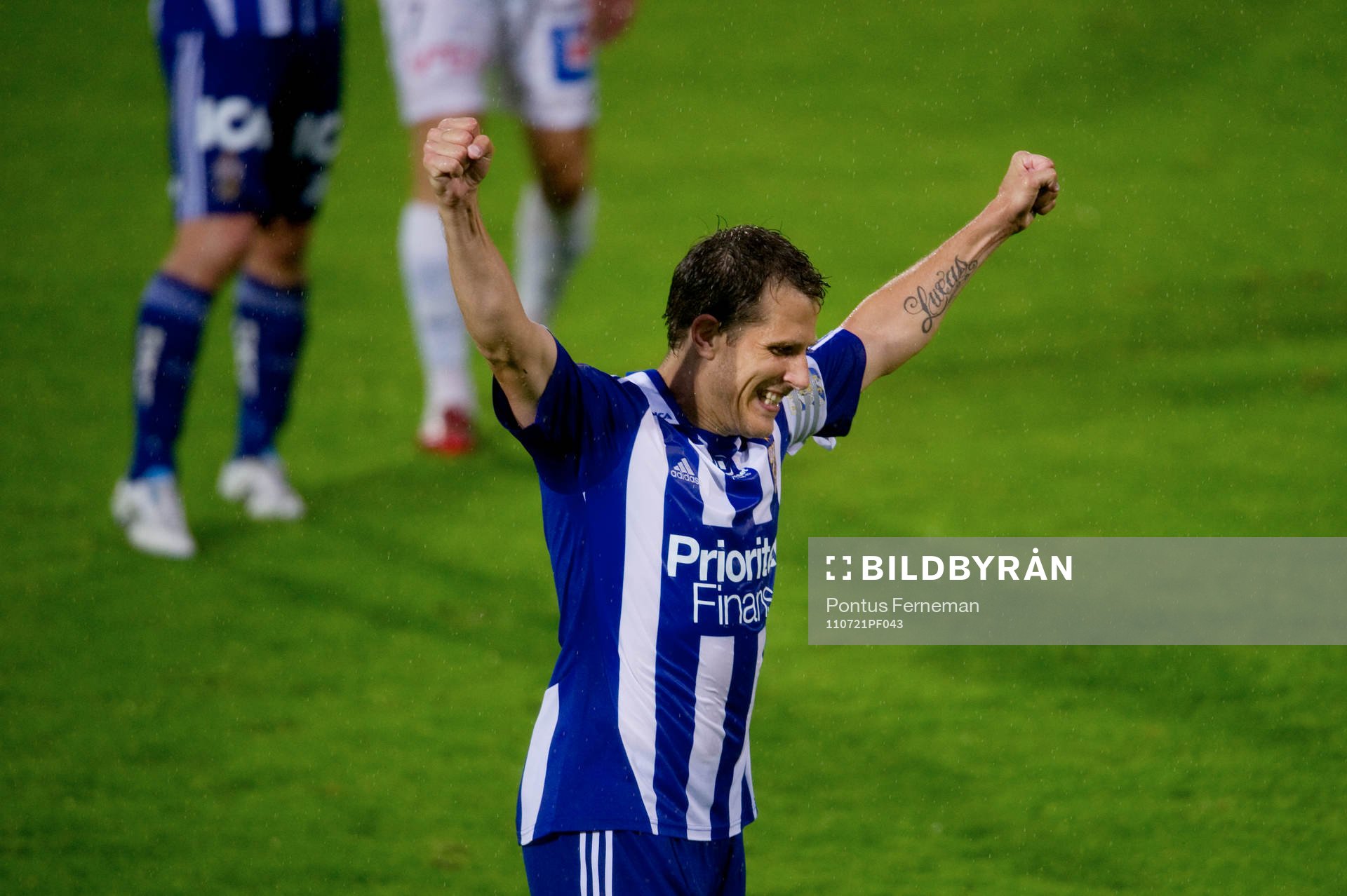  Tobias Hysen, Göteborg, Jubel