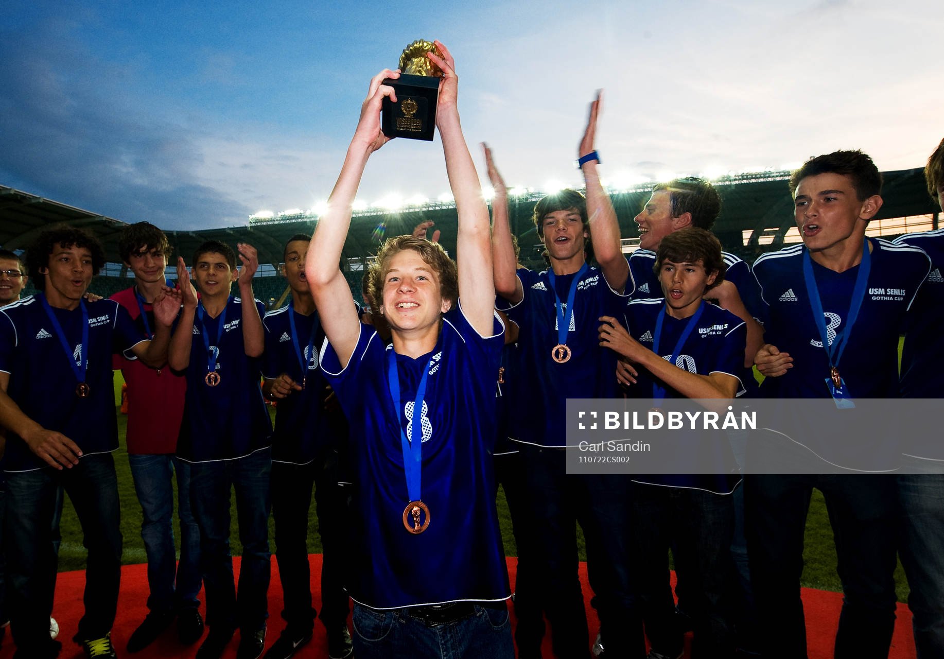 P15, Senlis U.C.M, tredjepristagare, Gothia Cup 2011