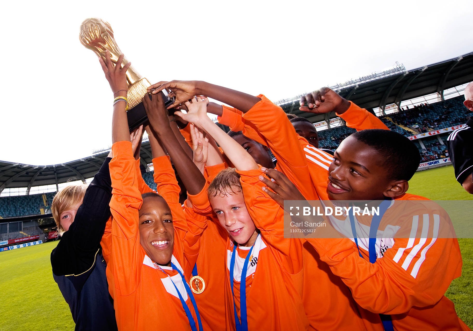 P12, ACBB Paris 1, jubel, vinnare, Gothia Cup 2011