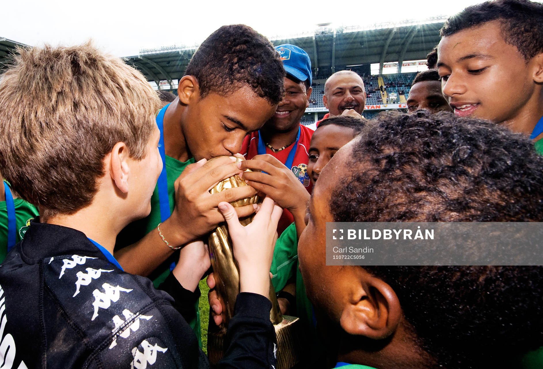 P13, Club Reunion, jubel, vinnare, Gothia Cup 2011