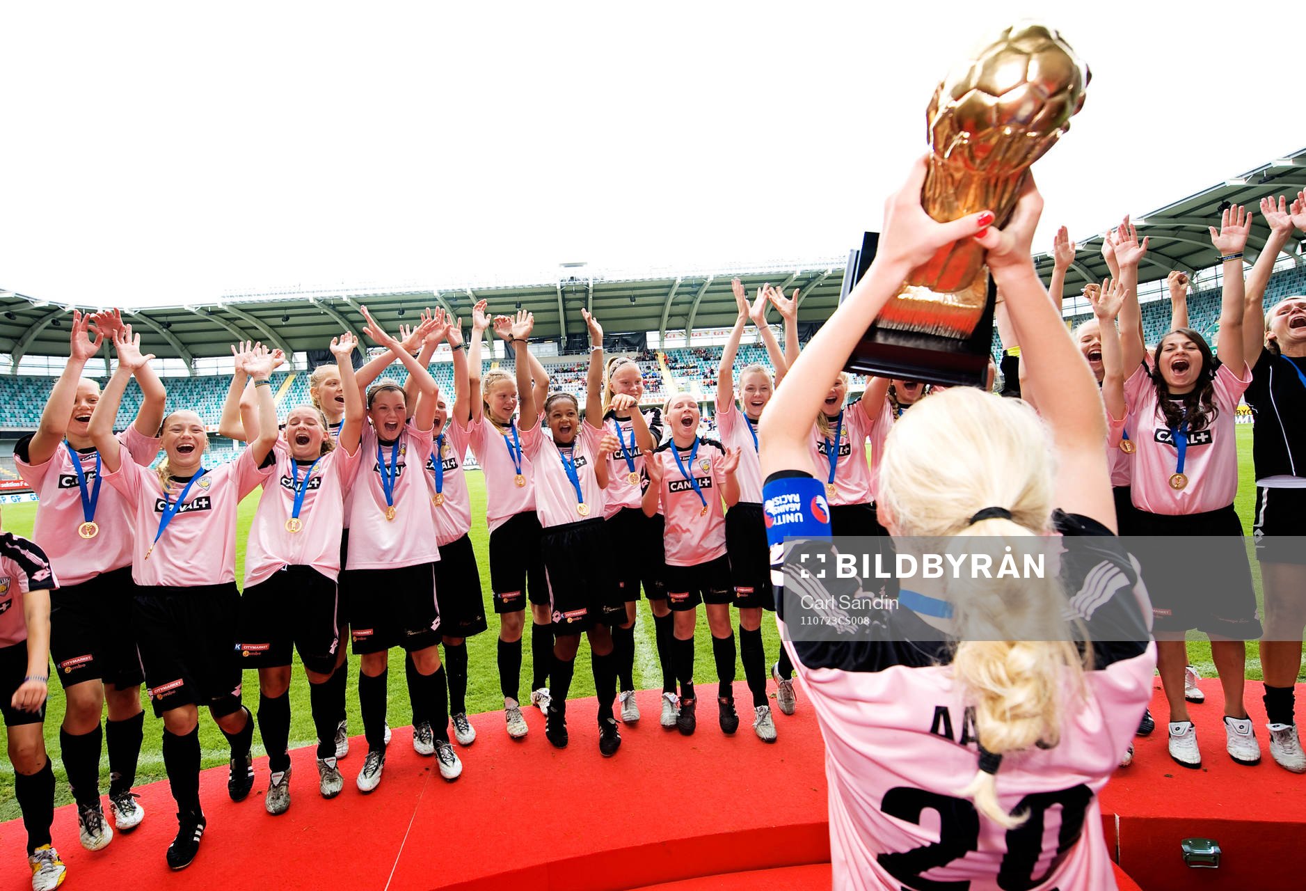 F14, KäPa United, jubel, glädje, vinnare, Gothia Cup