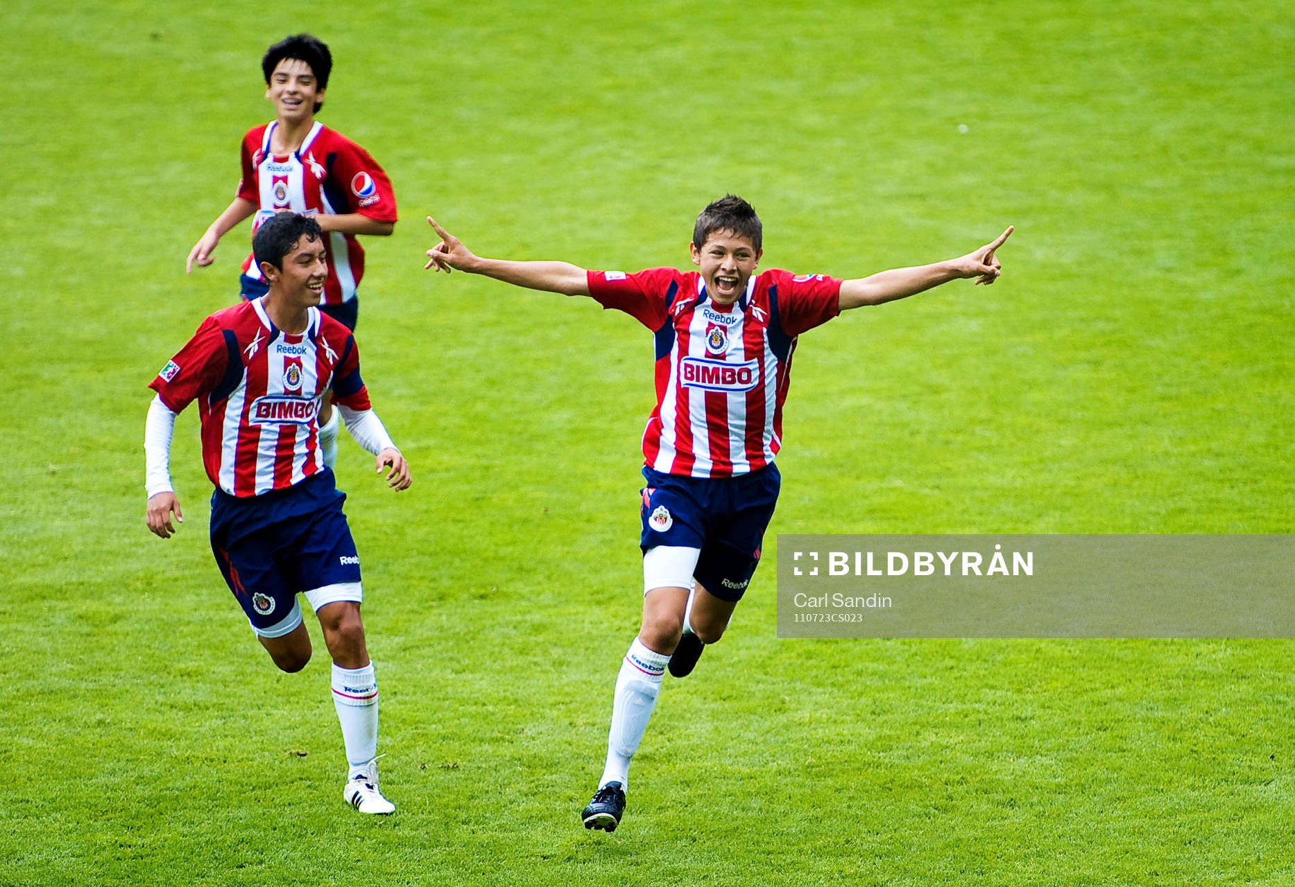 P14, Chivas Guadalajara, jubel, glädje, guld, Gothia Cup