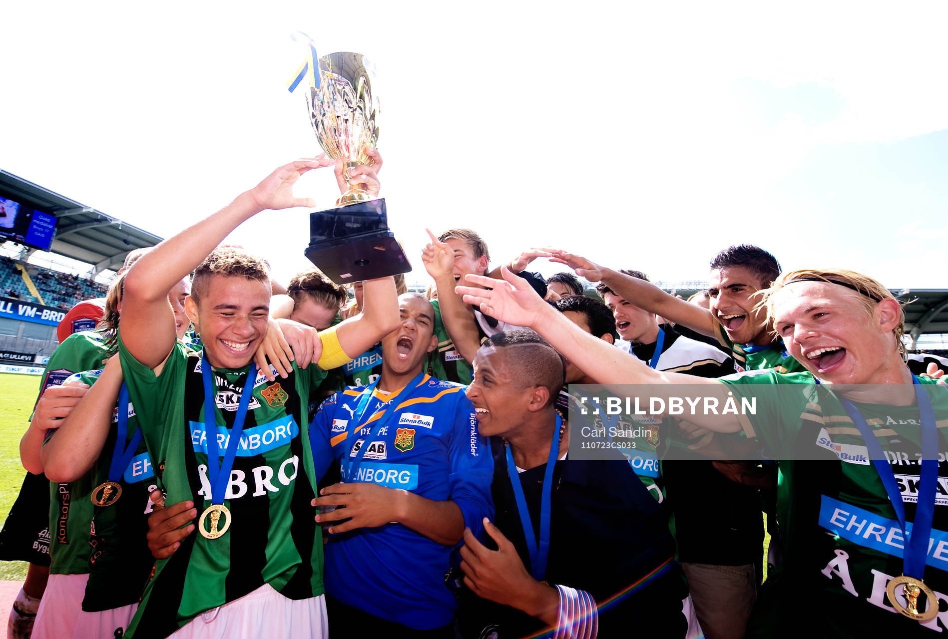 P17, TipsElit, Gais, jubel, guld Gothia Cup 2011