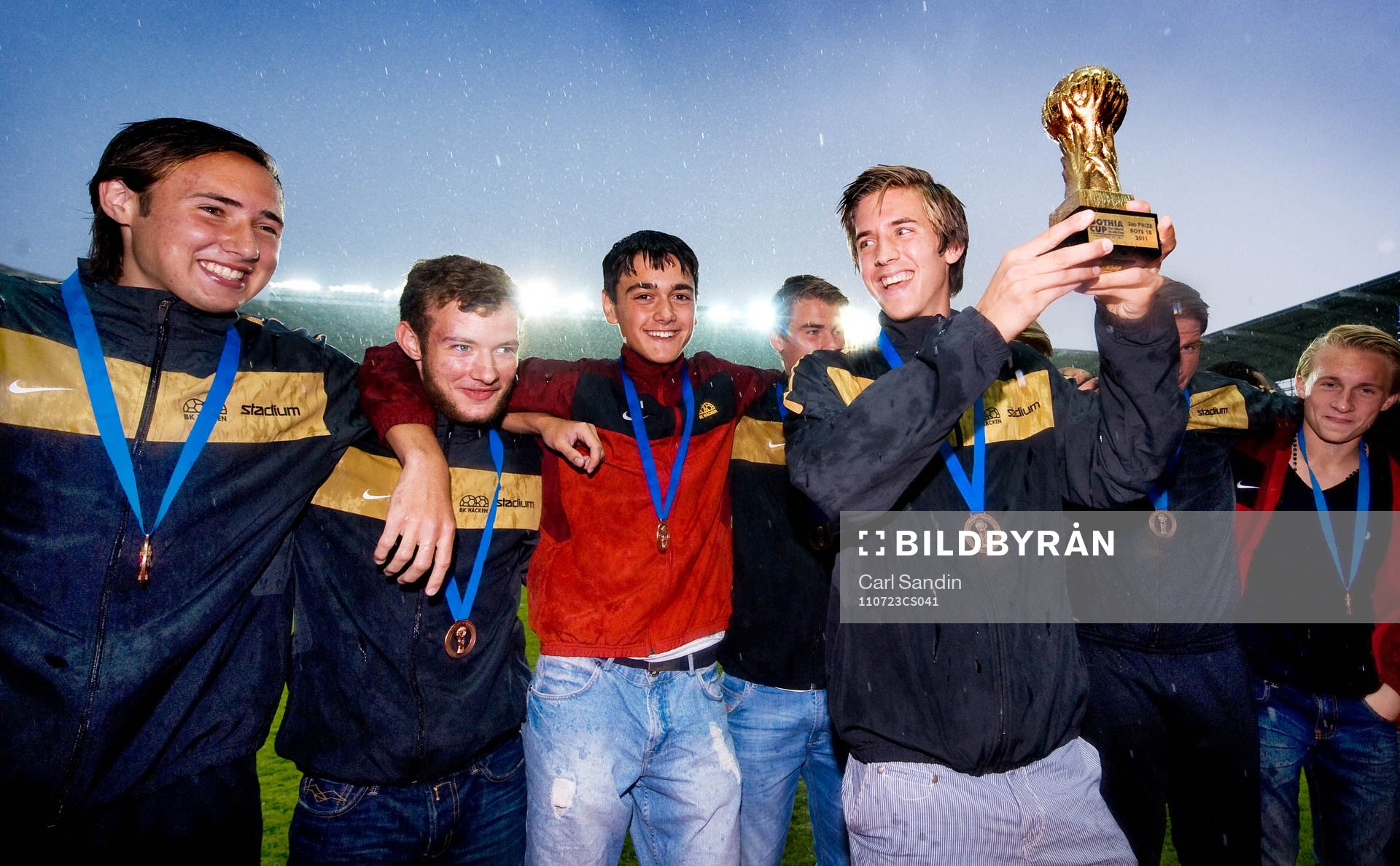 P18, BK Häcken, silver, Gothia Cup 2011