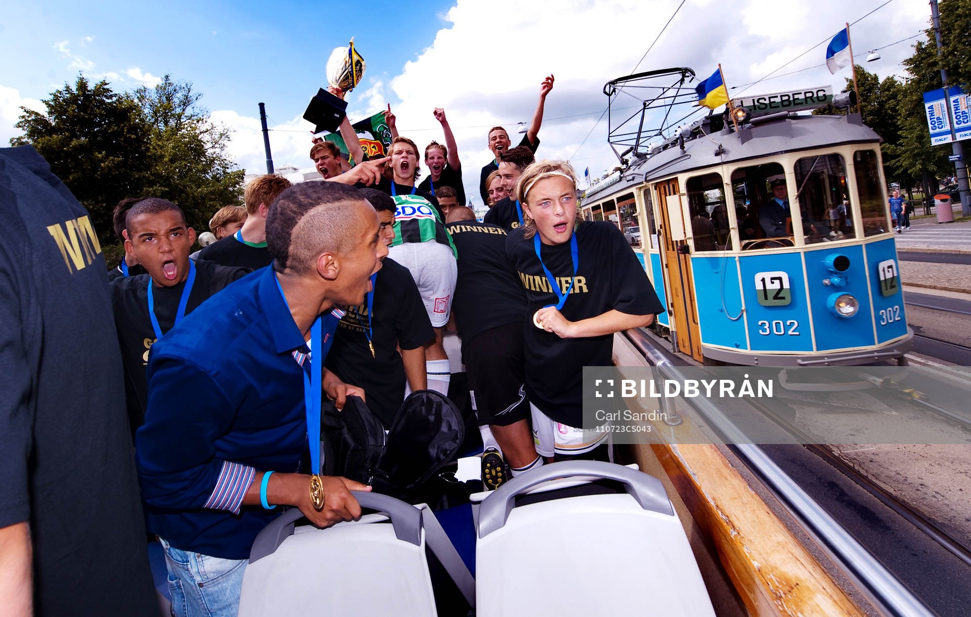 P17, TipsElit, Gais, jubel, guld Gothia Cup 2011