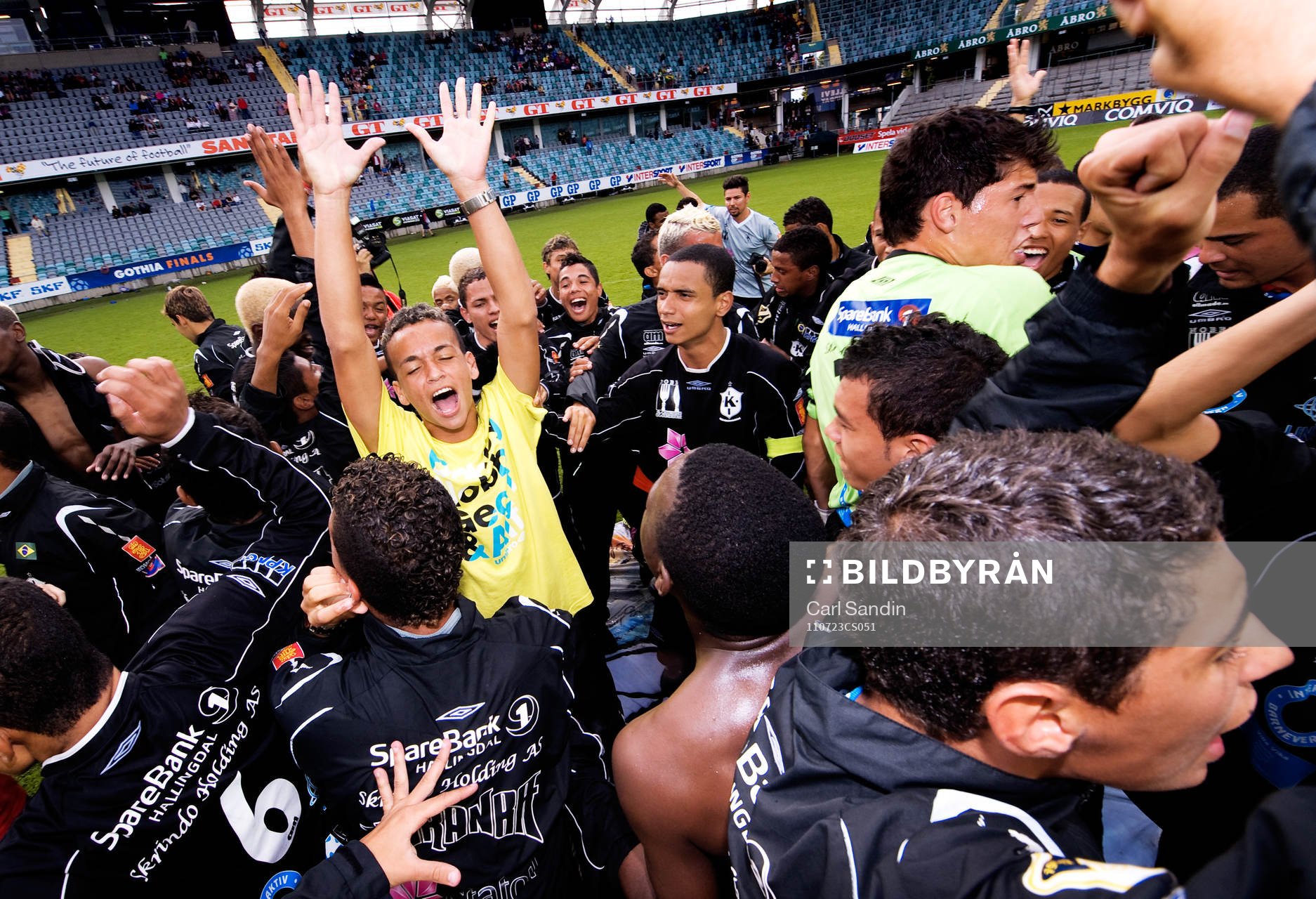 P18, Karanba, jubel, guld, Gothia Cup 2011