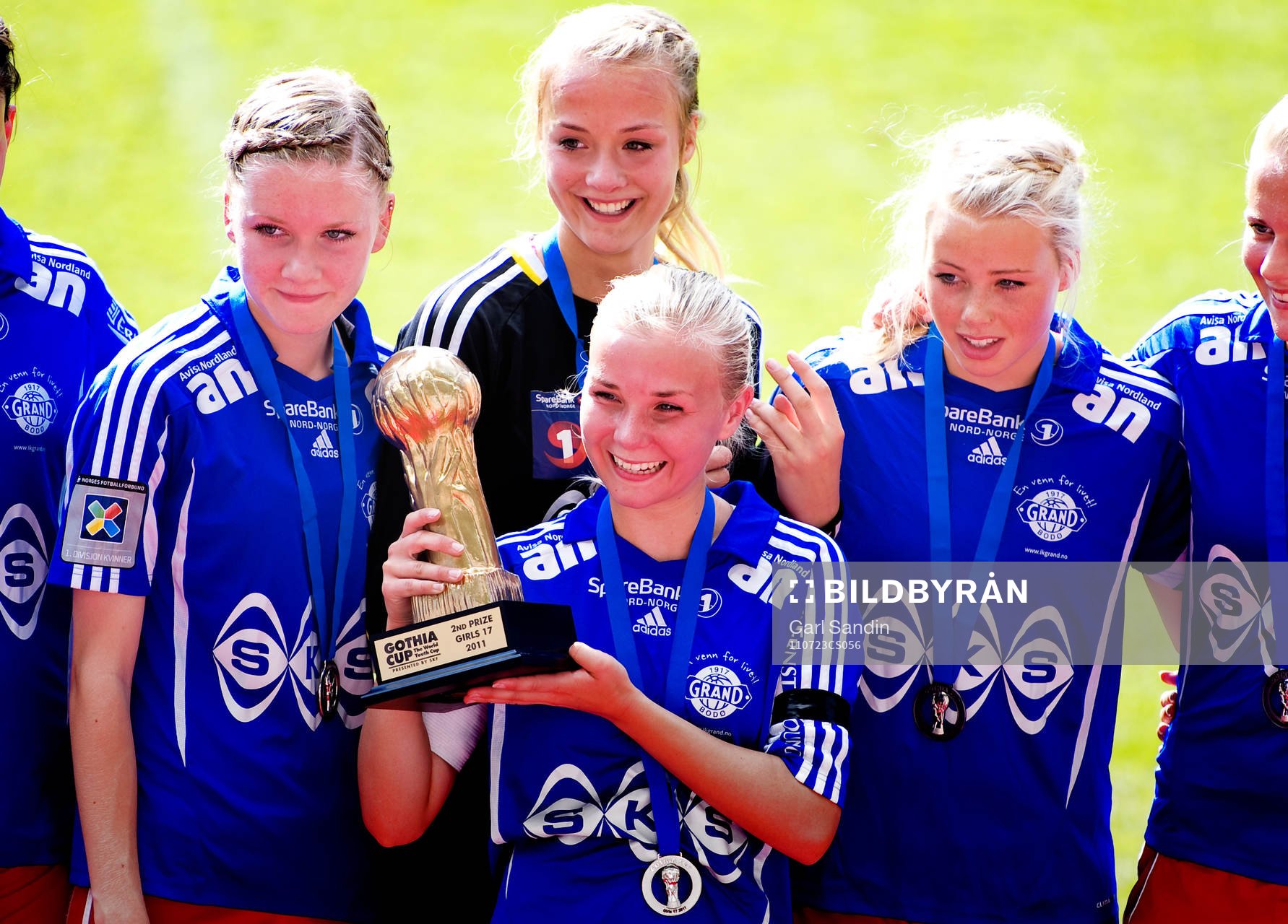 F17, IK Grand Bodö, silver, Gothia Cup 2011