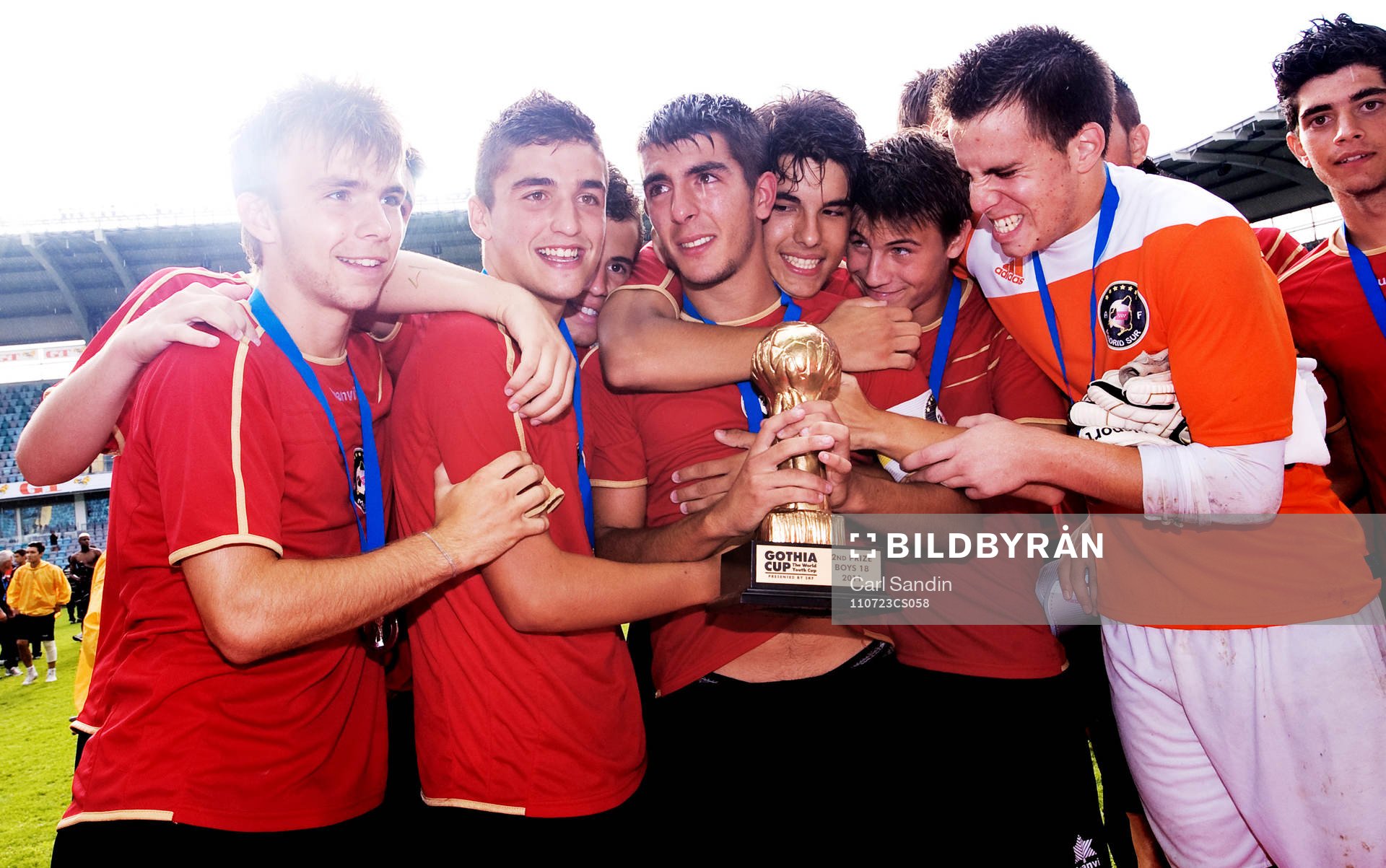 P18, AF Madrid Sur, silver, Gothia Cup 2011