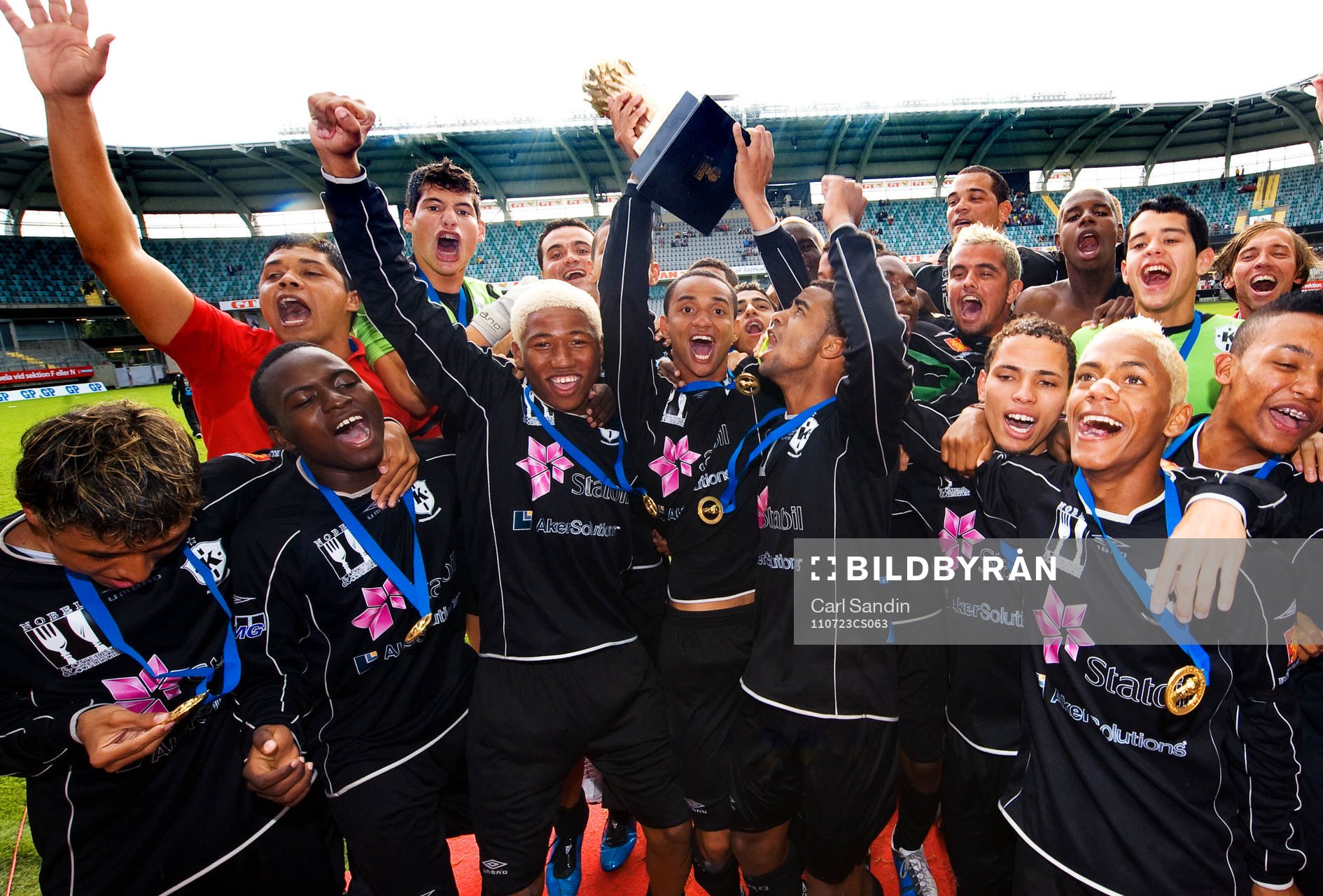P18, Karanba, jubel, guld, Gothia Cup 2011