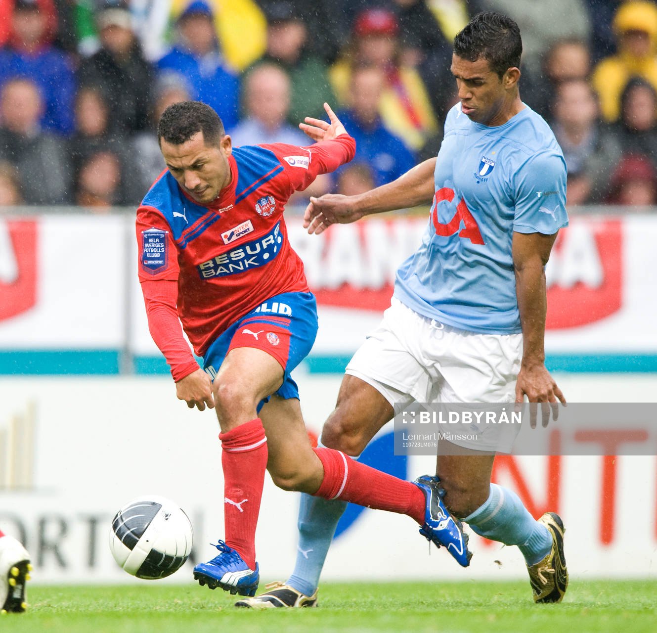 Rachid Bouaouzan, Helsingborg och Wilton Figueiredo, Malmö