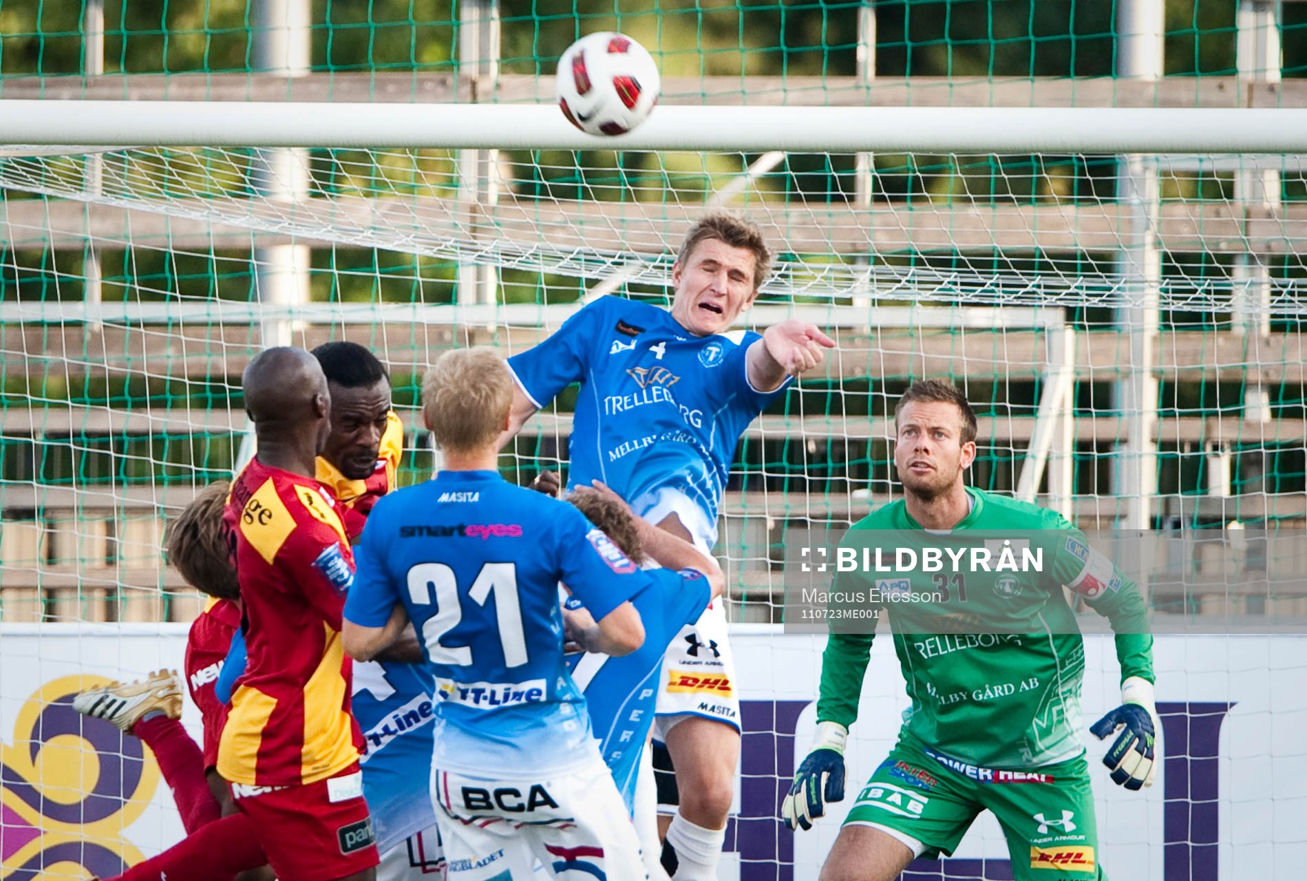 Peter Abelsson, Trelleborg går upp på boll