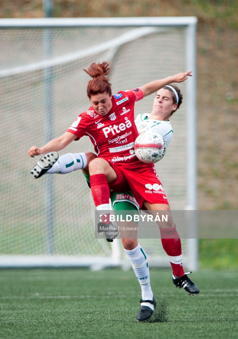  Josefin Johansson, Piteå och Helen Nottebrock, Hammarby