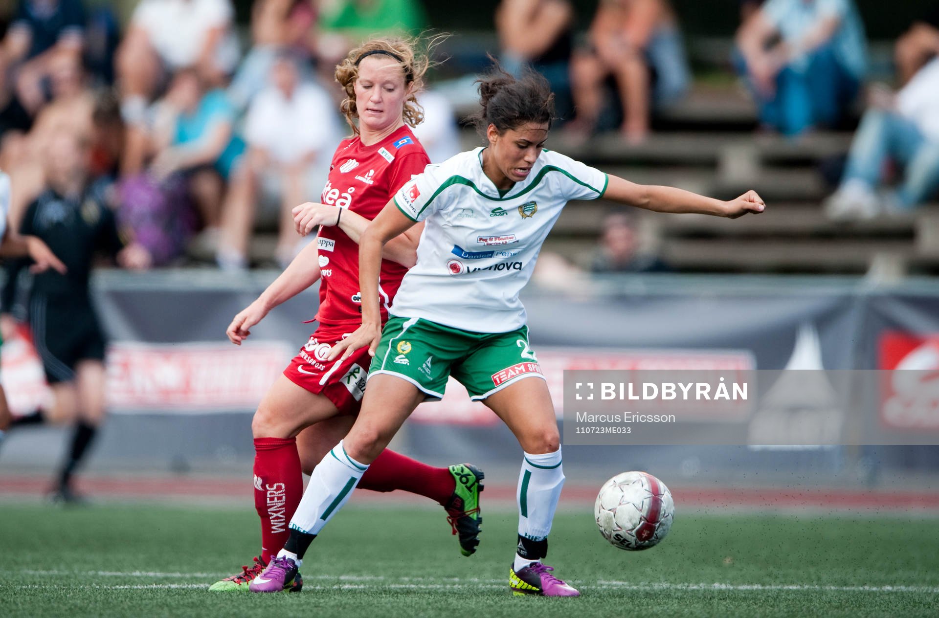 Jennifer Nobis, Piteå och Tempest-Marie Norlin, Hammarby