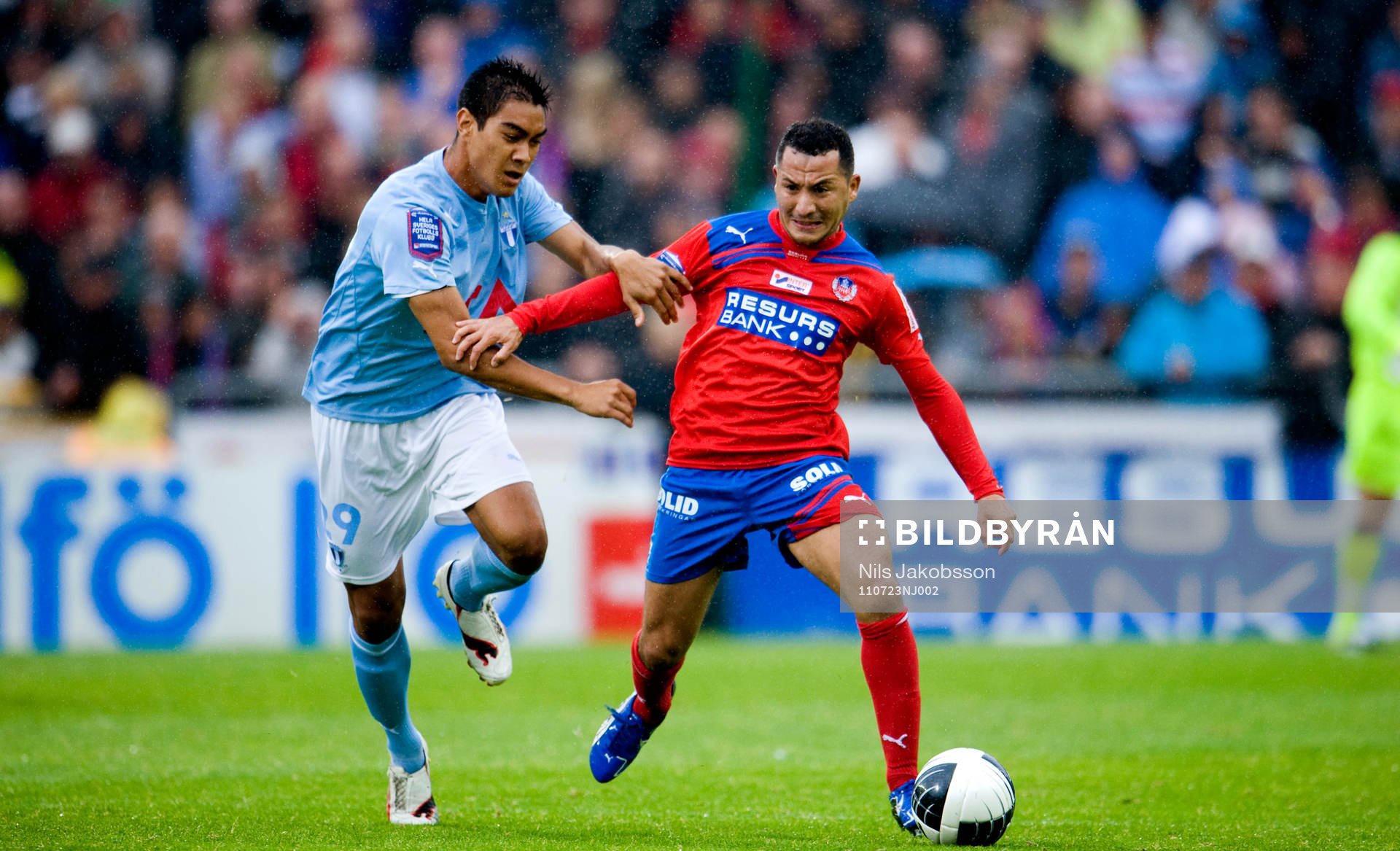 Omid Nazari, Malmö FF, Rachid Bouaouzan, Helsingborg