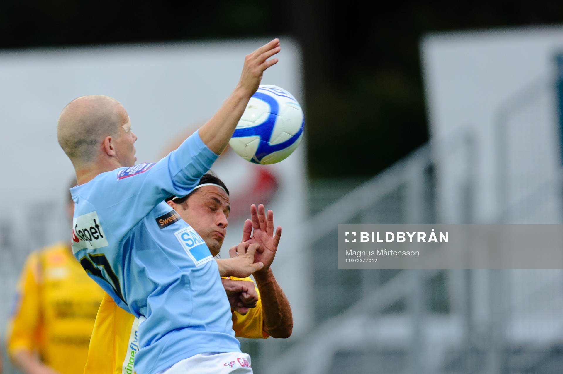 Nickduell mellan Jonas Lantto, Gefle, och Pavel Zavadil,