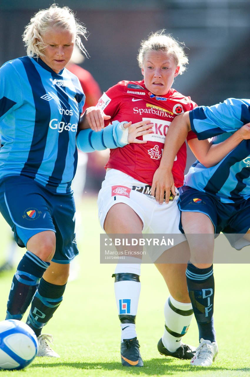 Sofia Nilsson, Djurgården, Elin Nilsen, Kristianstad