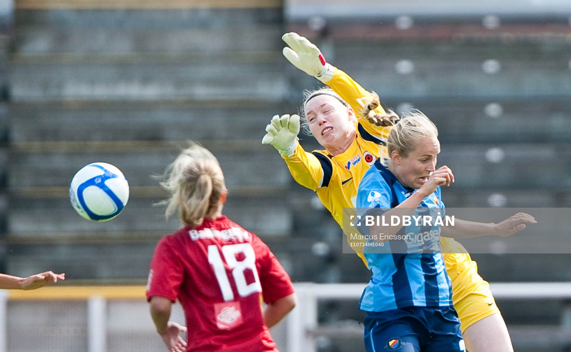 Hedvig Lindahl, målvakt Kristianstad