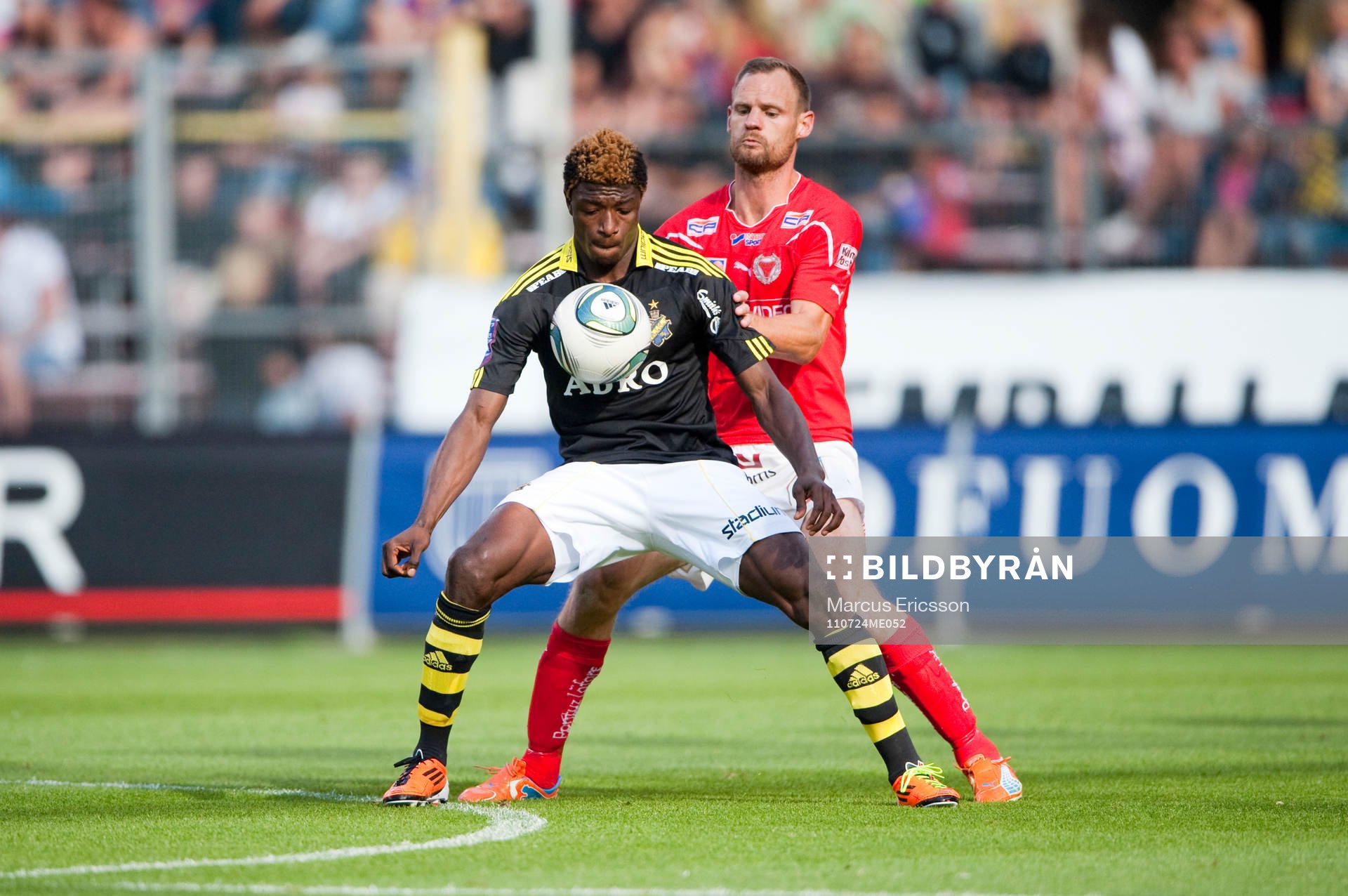  Mohamed Bangura, AIK och Tobias Carlsson, Kalmar