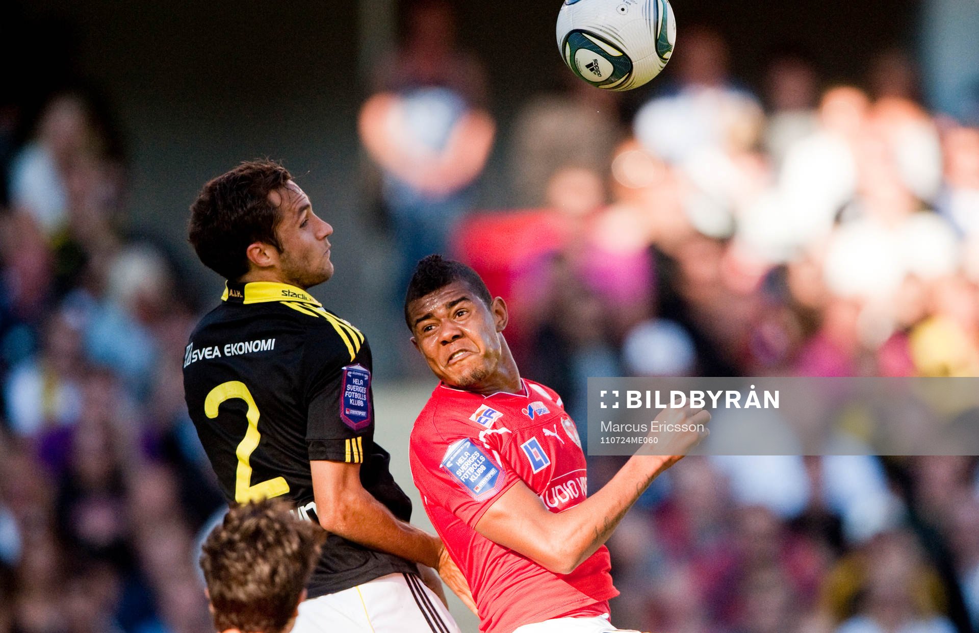  Niklas Backman, AIK och Ricardo Santos, Kalmar