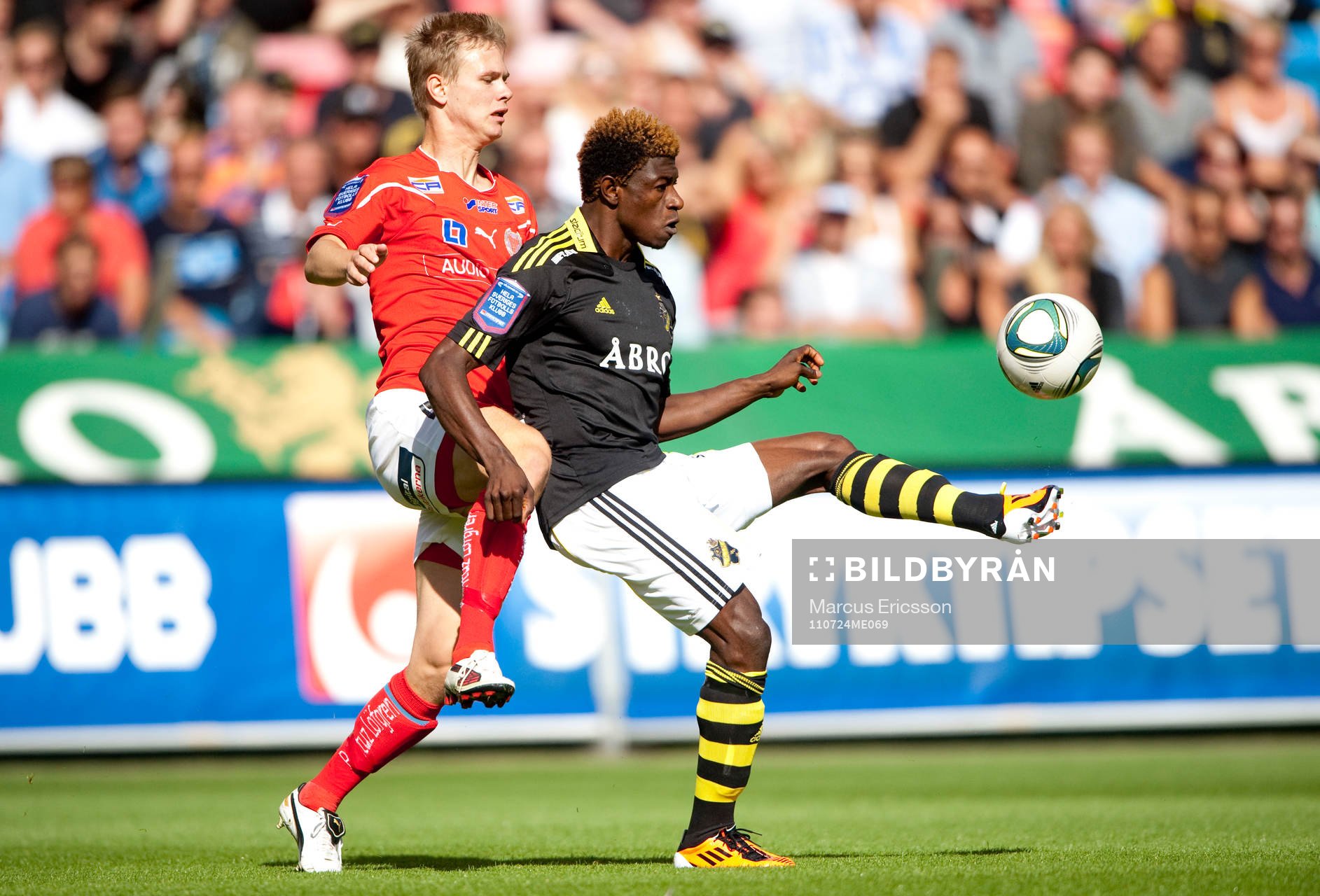  Mohammed Bangura, AIK och Erik Israelsson, Kalmar