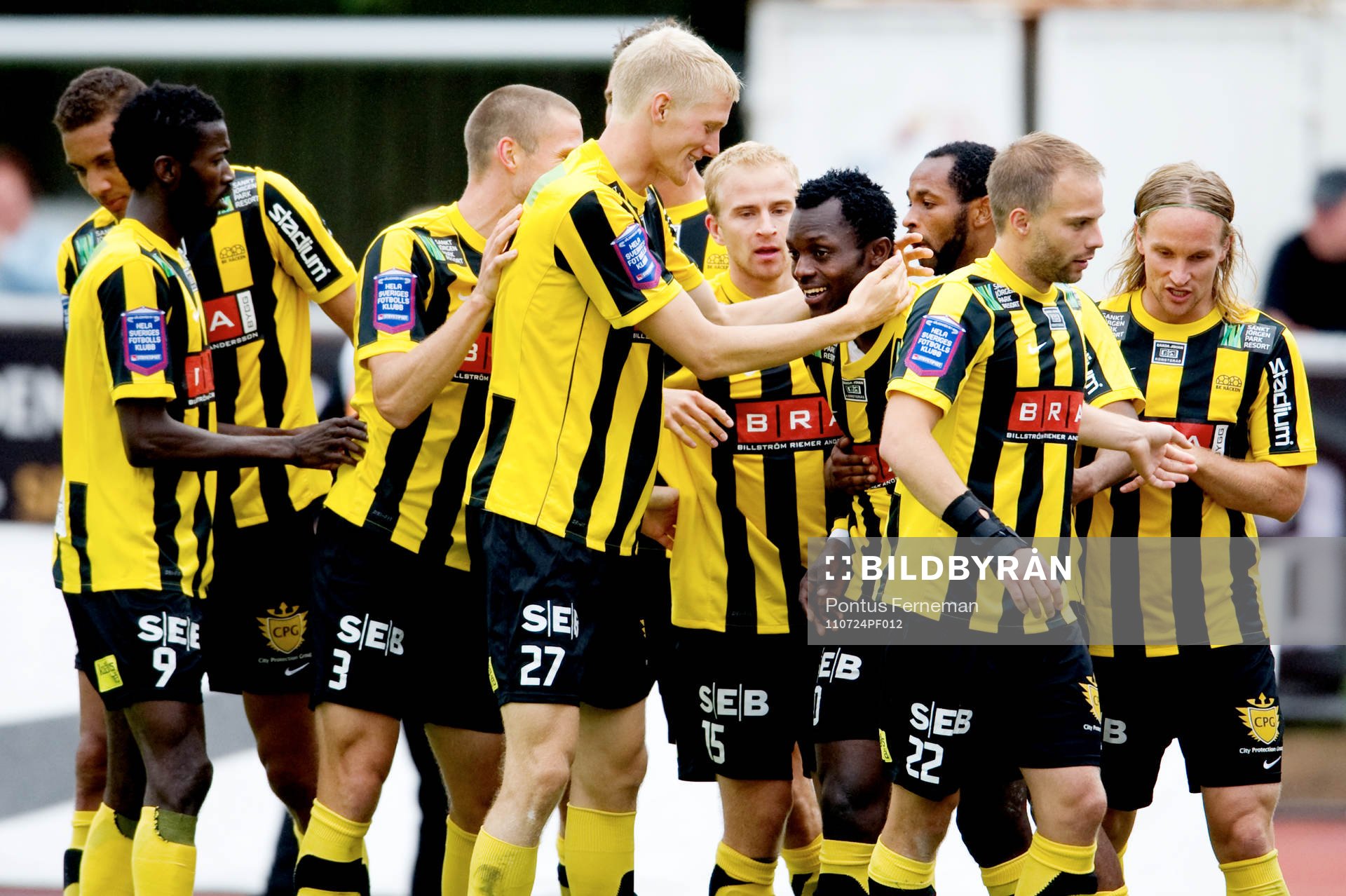 Gais, jubel, 1-0