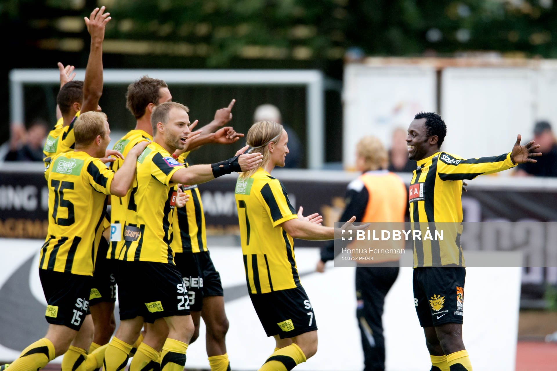 John Chibuike, Häcken, jubel