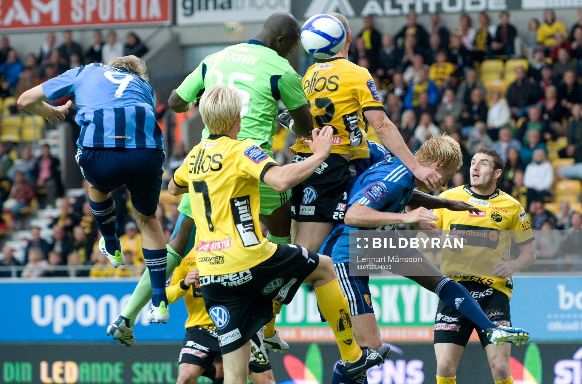 Slutsekunder, Pa Demba Touray, målvakt, Djurgården, är