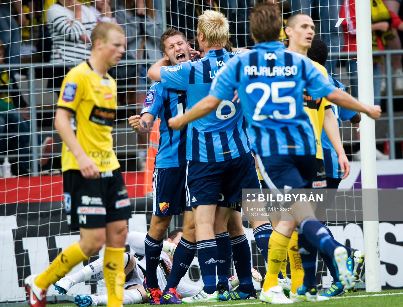  0-1 Joona Toivio, Djurgården, jubel.