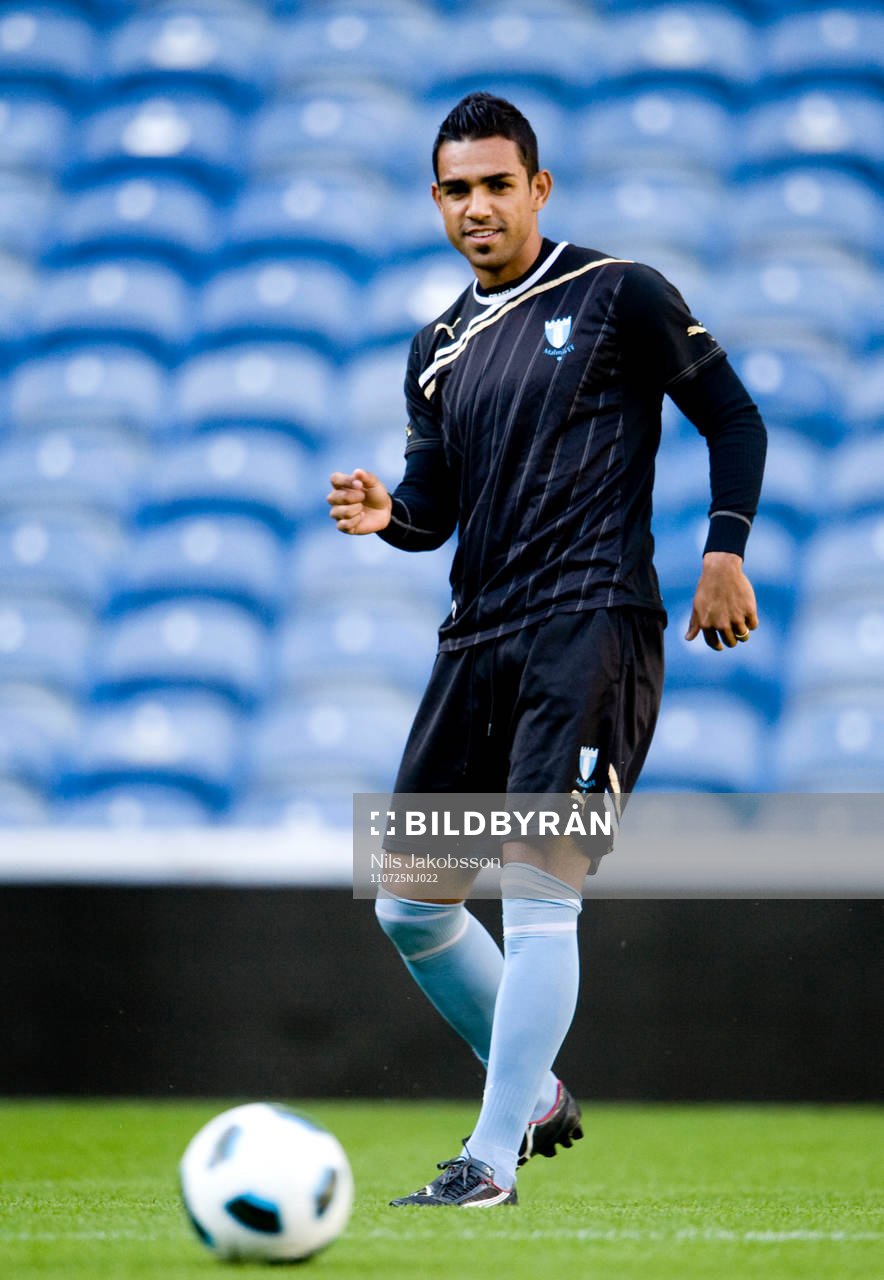 Fotboll, kval till Champions League, Malmö FF i Glasgow,