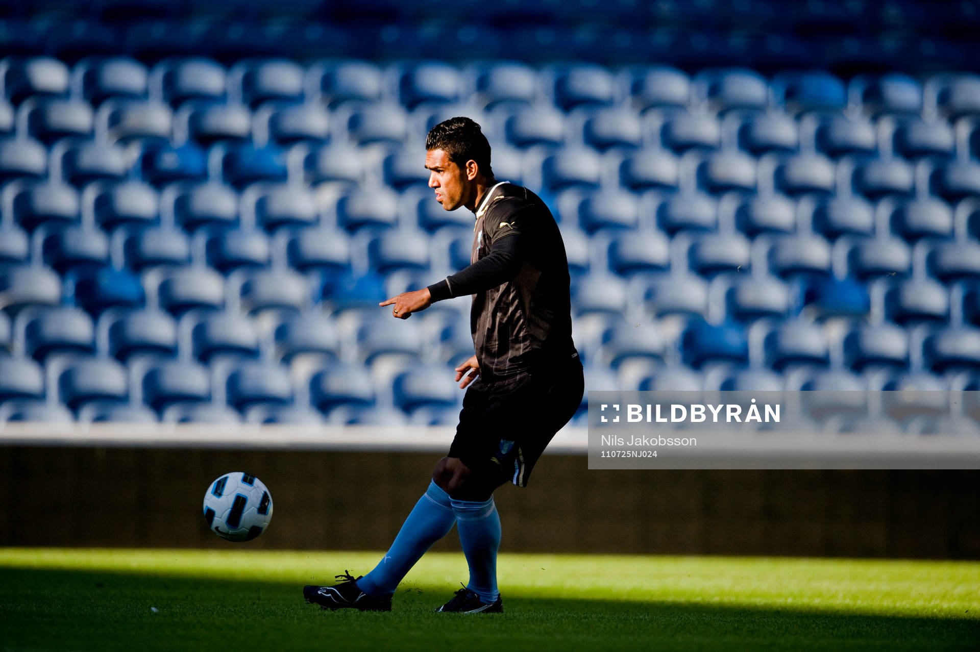Fotboll, kval till Champions League, Malmö FF i Glasgow,