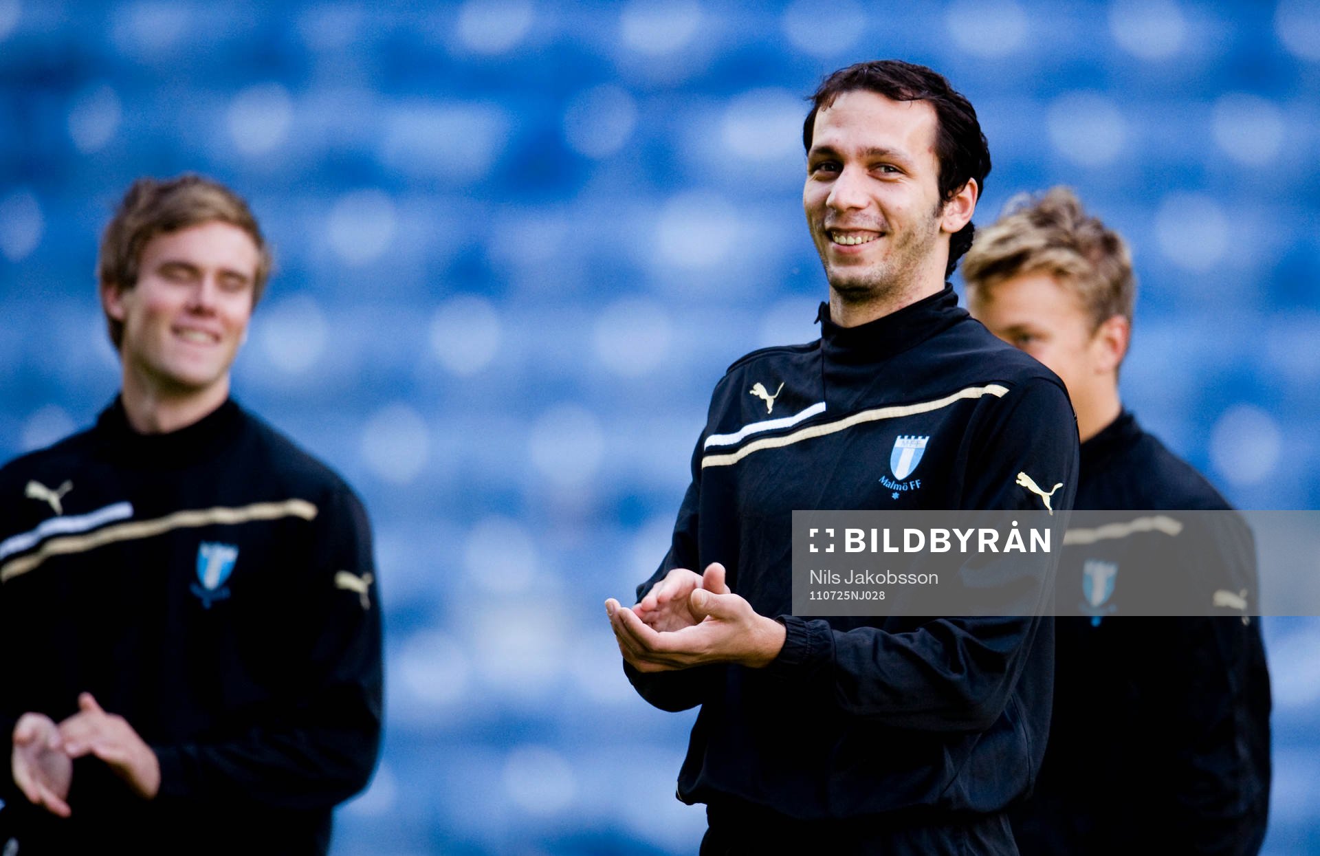Fotboll, kval till Champions League, Malmö FF i Glasgow,