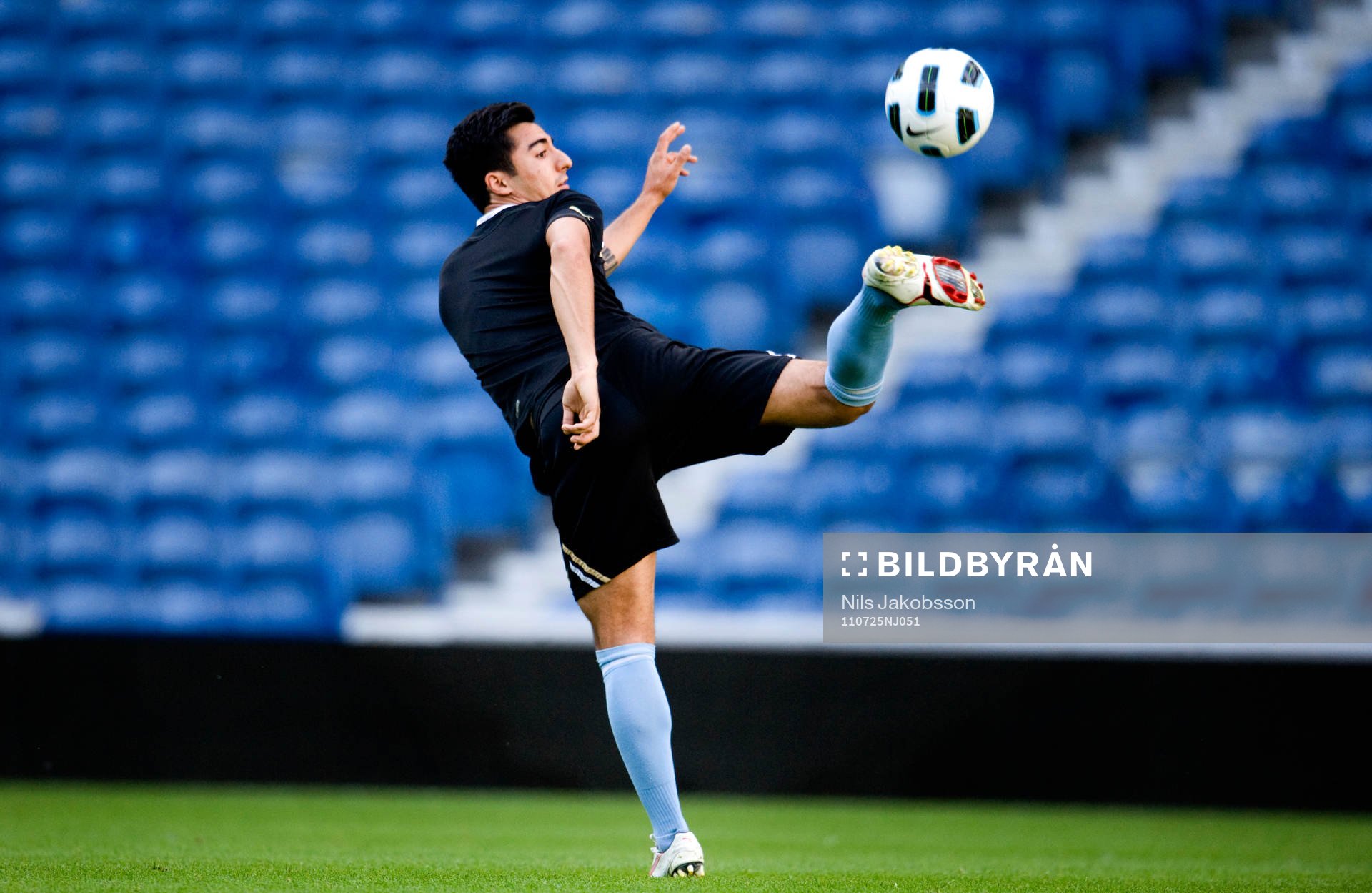 Fotboll, kval till Champions League, Malmö FF i Glasgow,