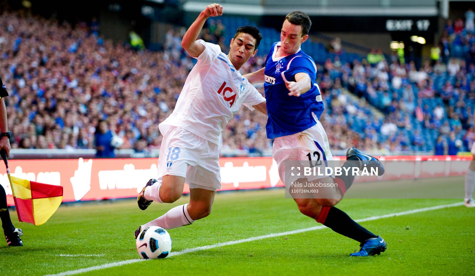 Fotboll, kval till Champions League, Glasgow Rangers -