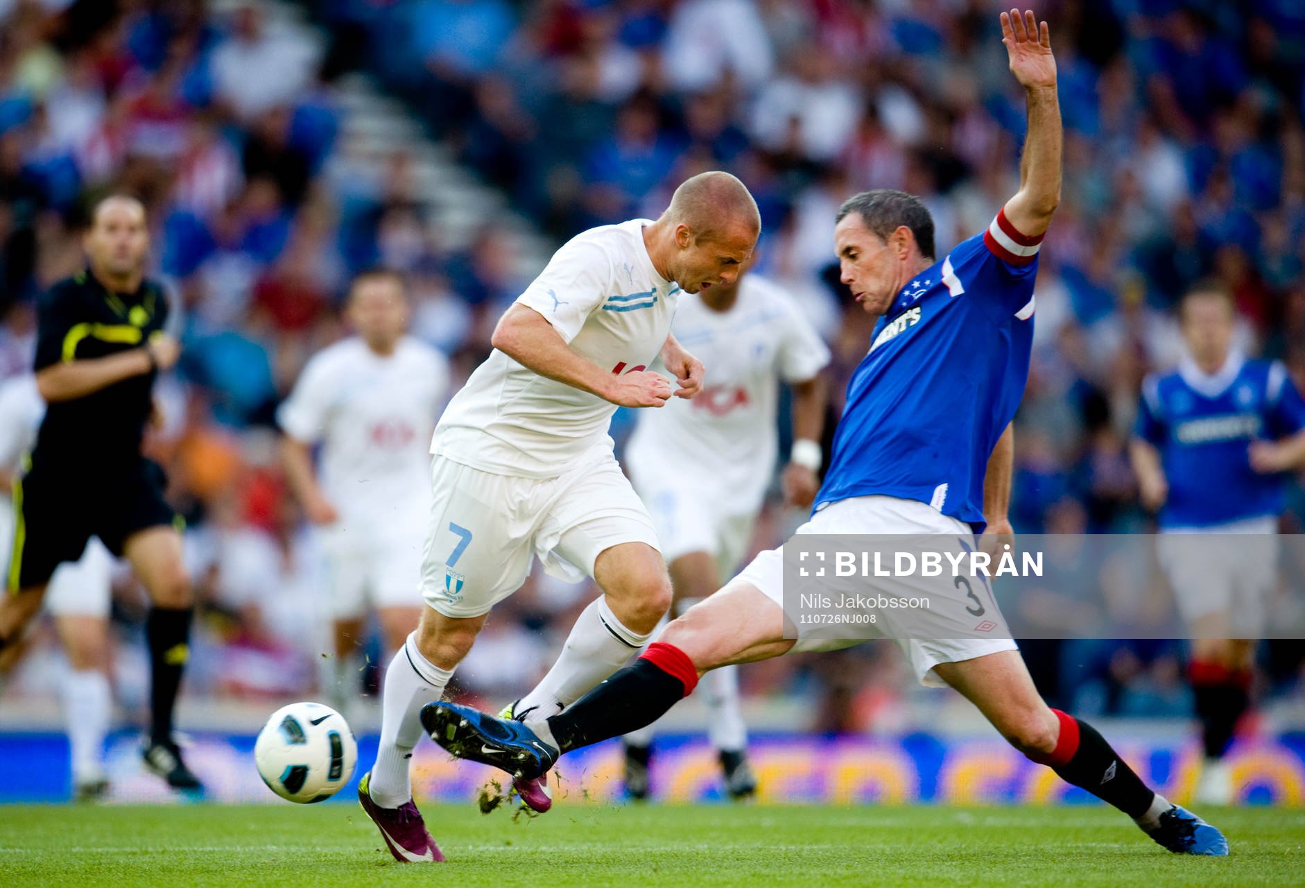 Fotboll, kval till Champions League, Glasgow Rangers -
