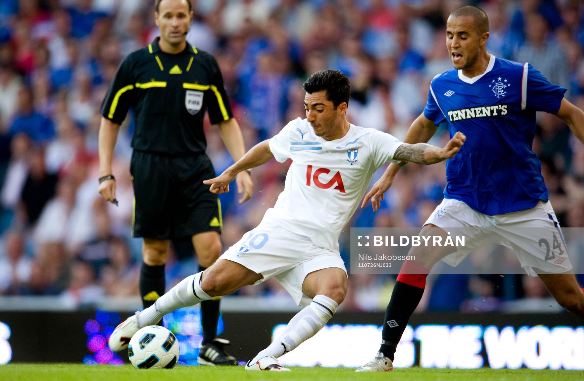 Fotboll, kval till Champions League, Glasgow Rangers -