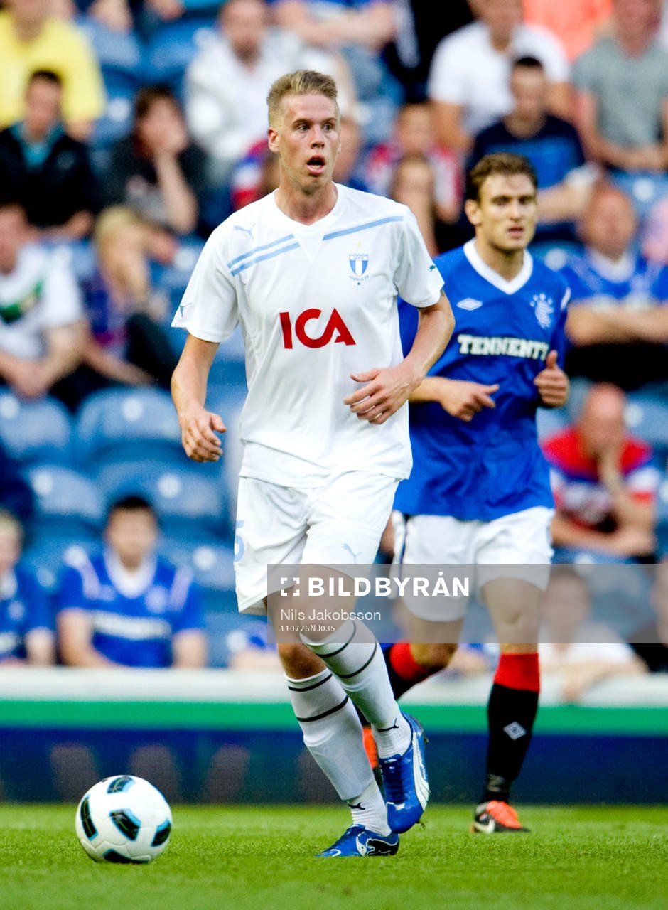 Fotboll, kval till Champions League, Glasgow Rangers -