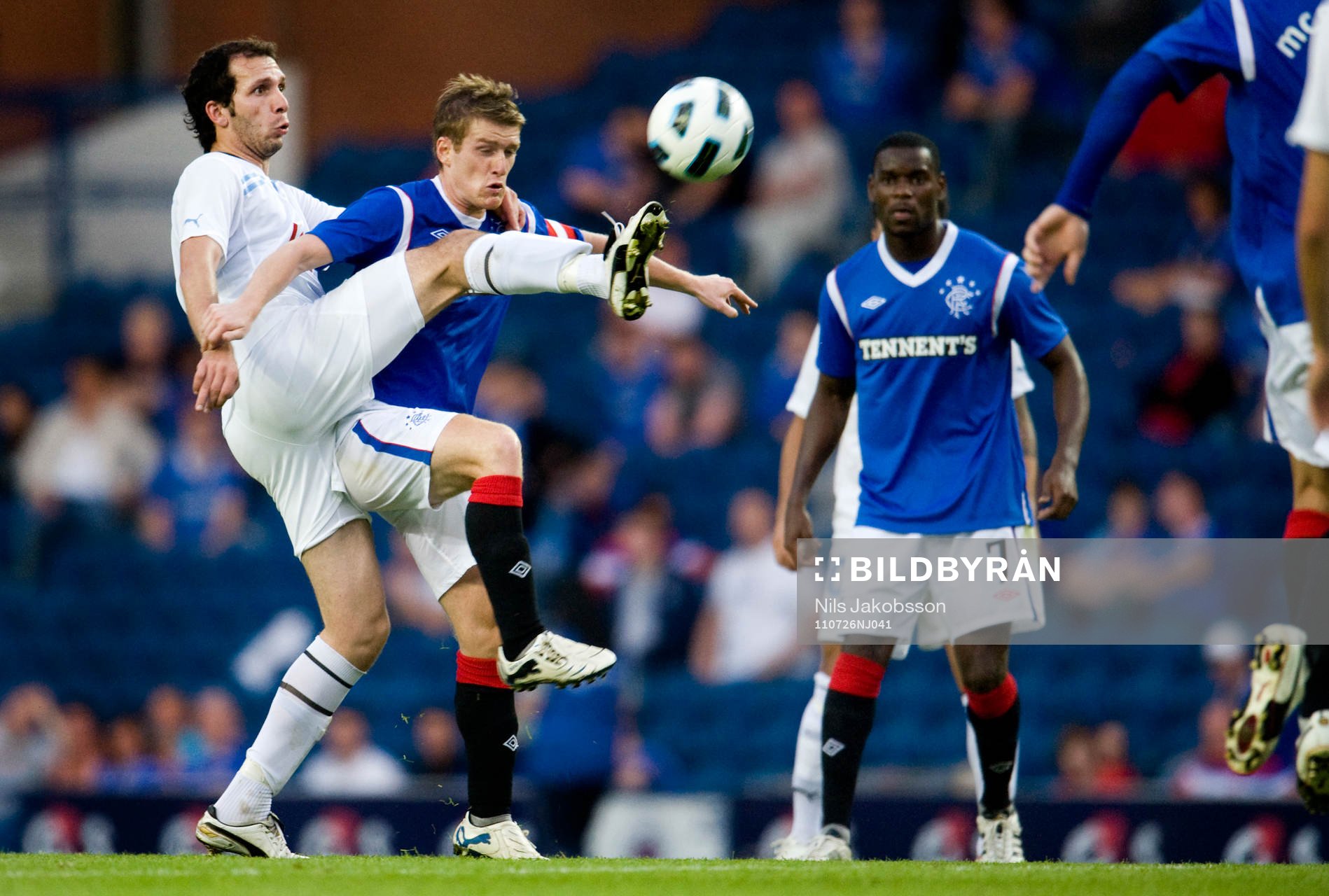 Fotboll, kval till Champions League, Glasgow Rangers -