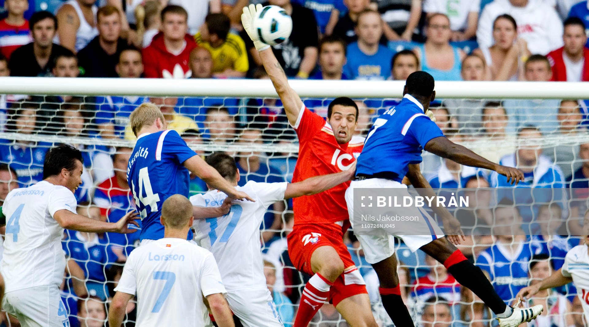 Fotboll, kval till Champions League, Glasgow Rangers -