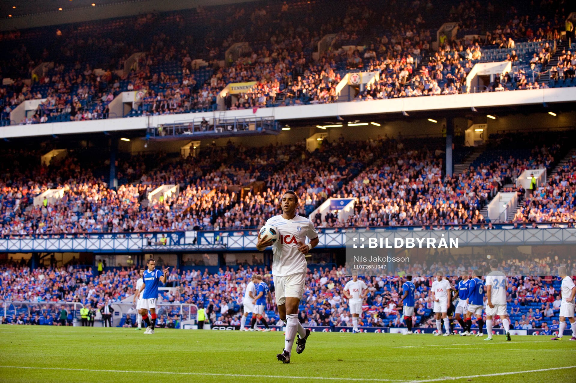 Fotboll, kval till Champions League, Glasgow Rangers -