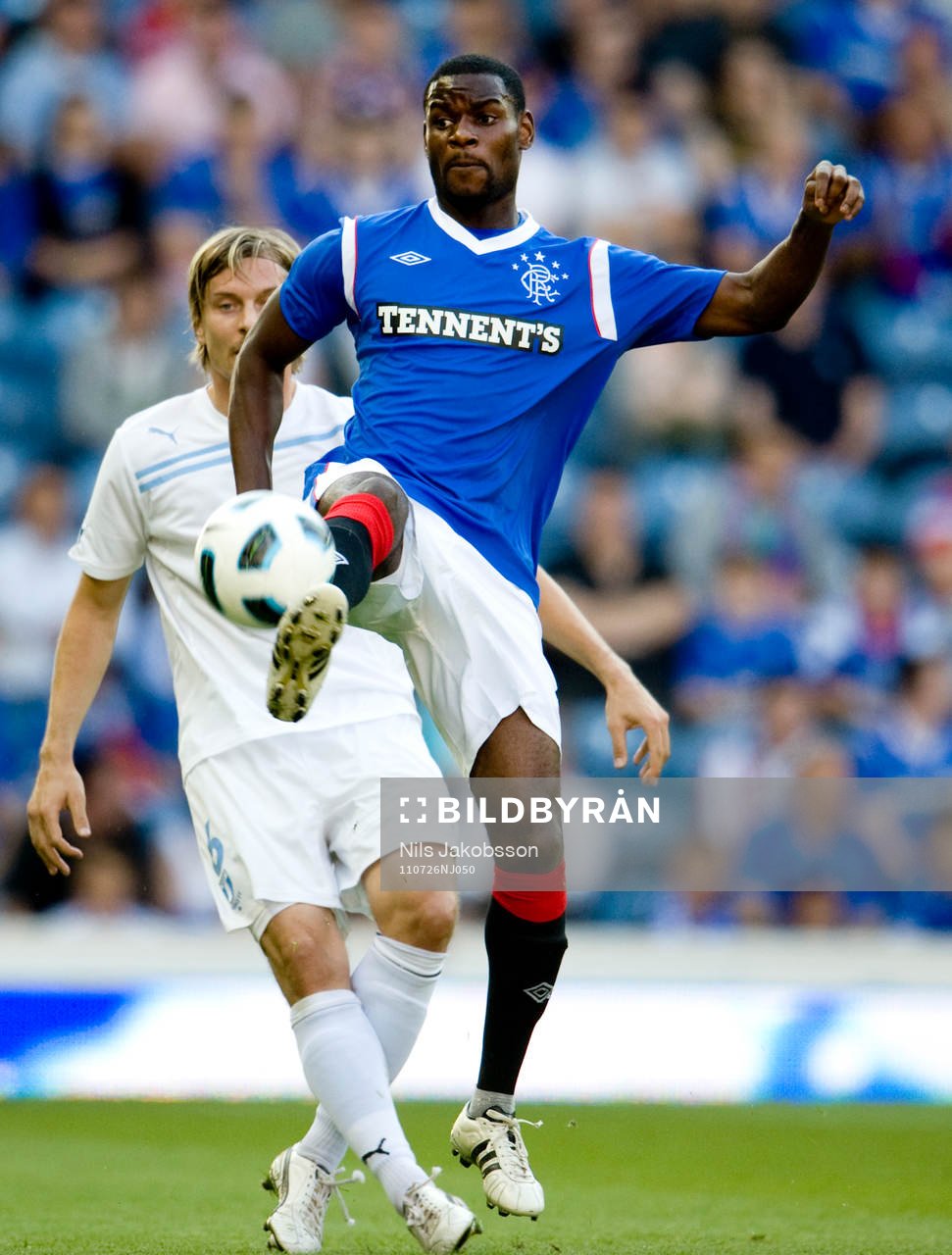 Fotboll, kval till Champions League, Glasgow Rangers -
